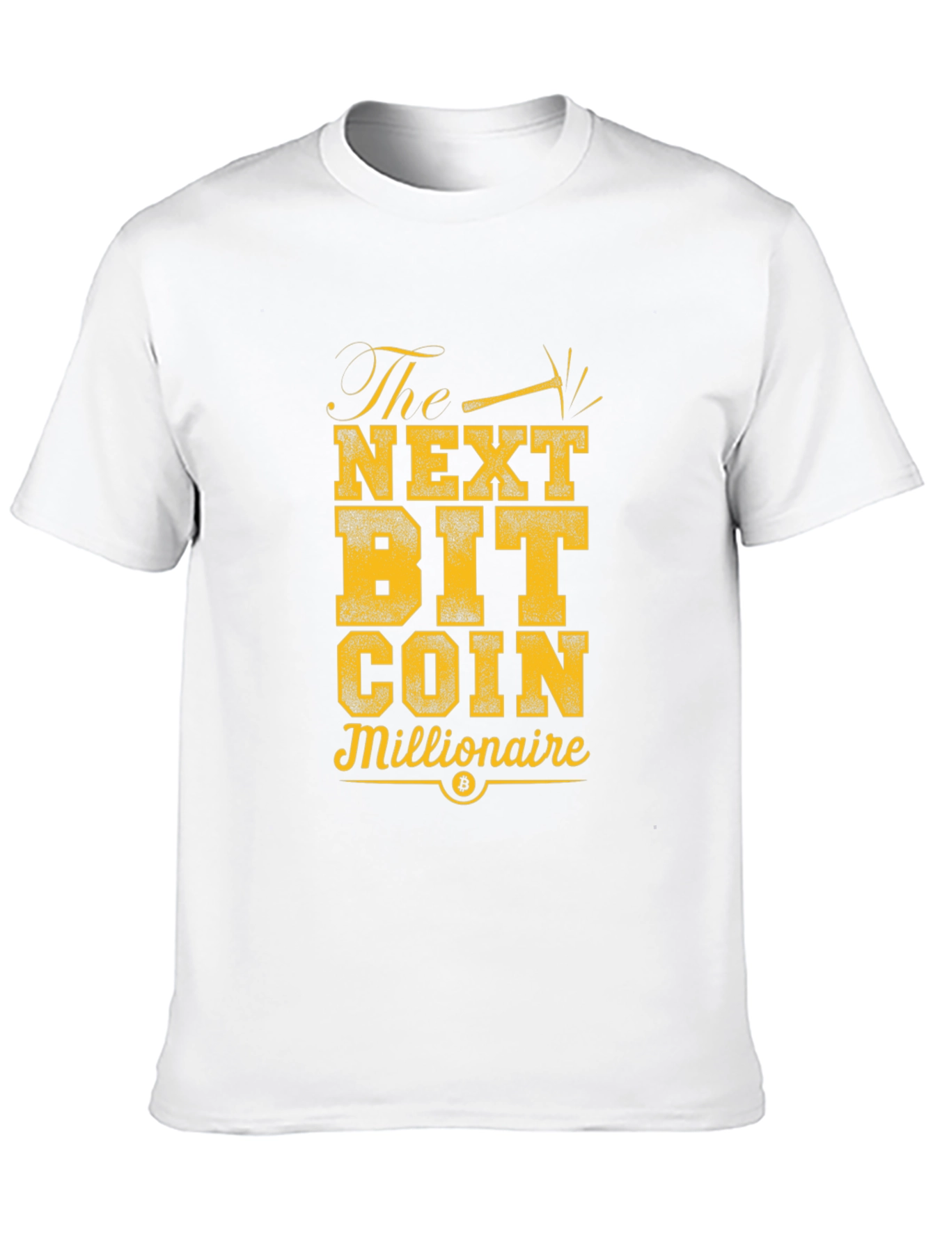 The Next Bitcoin Millionaire Black T-Shirt
