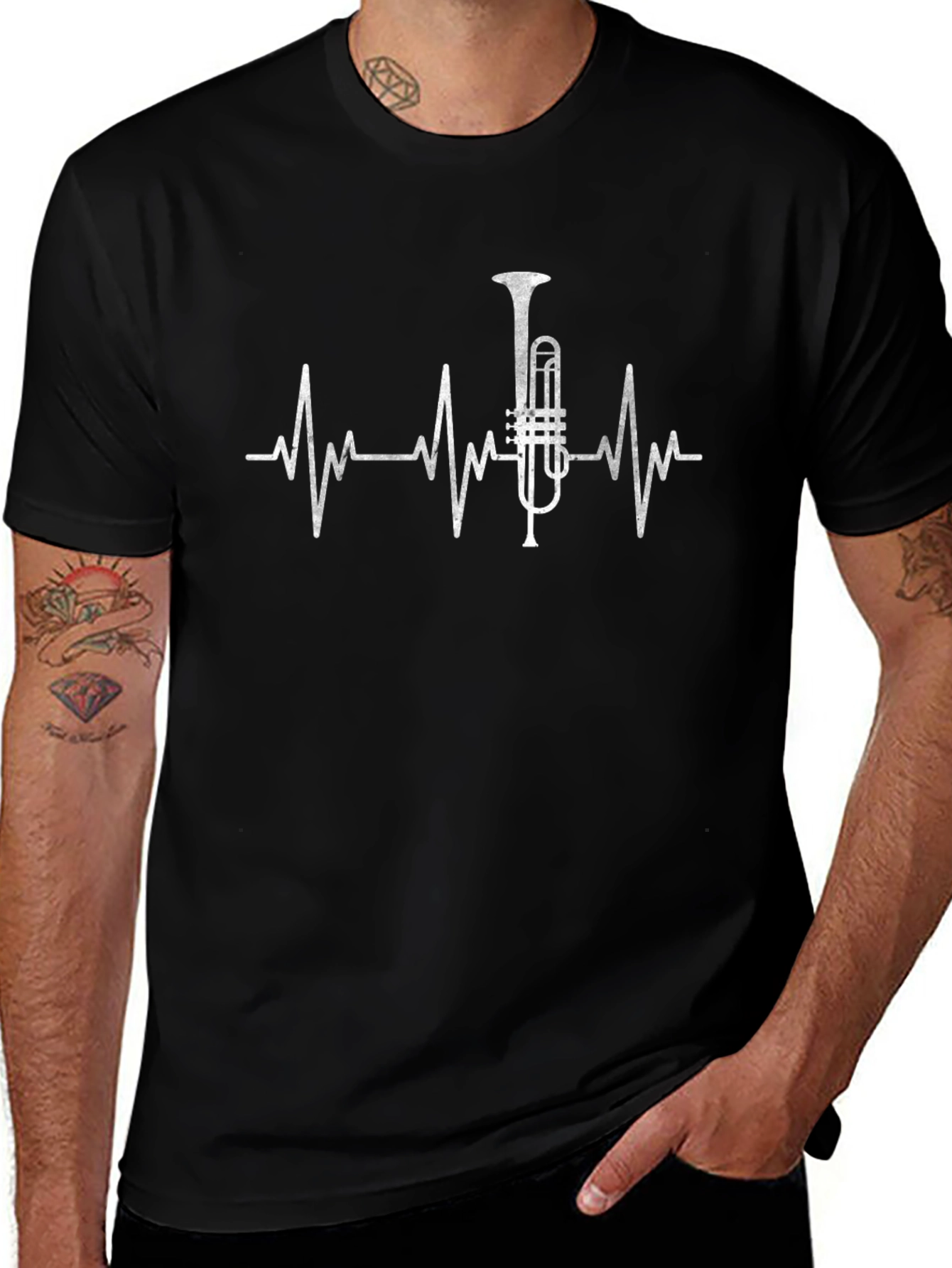 Tuba Heartbeat T-Shirt