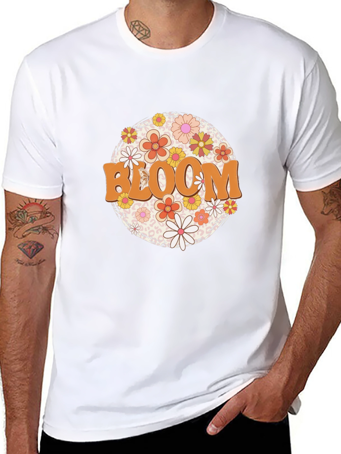 Bloom Flower Graphic T-Shirt