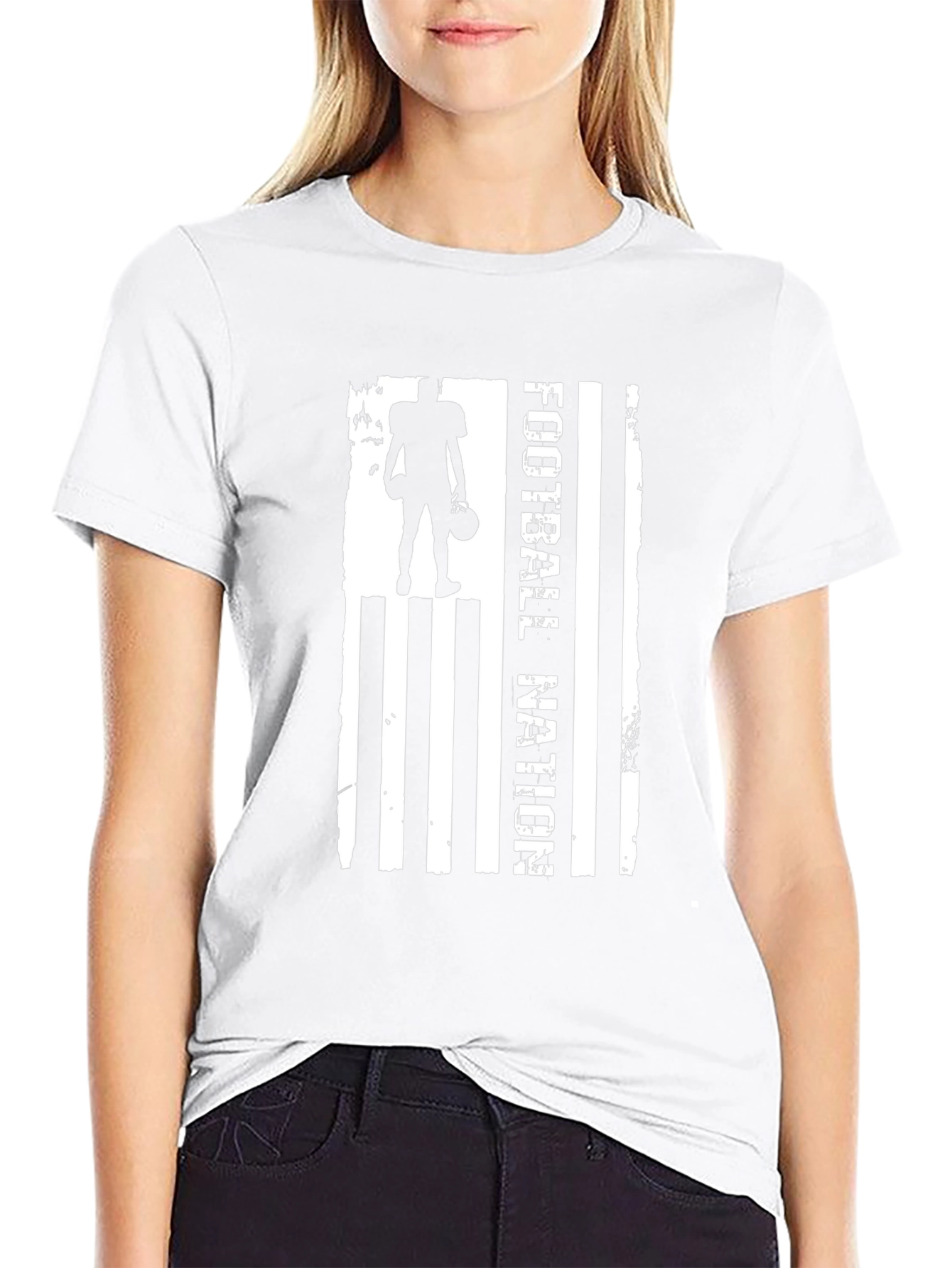 Football Nation Graphic T-Shirt