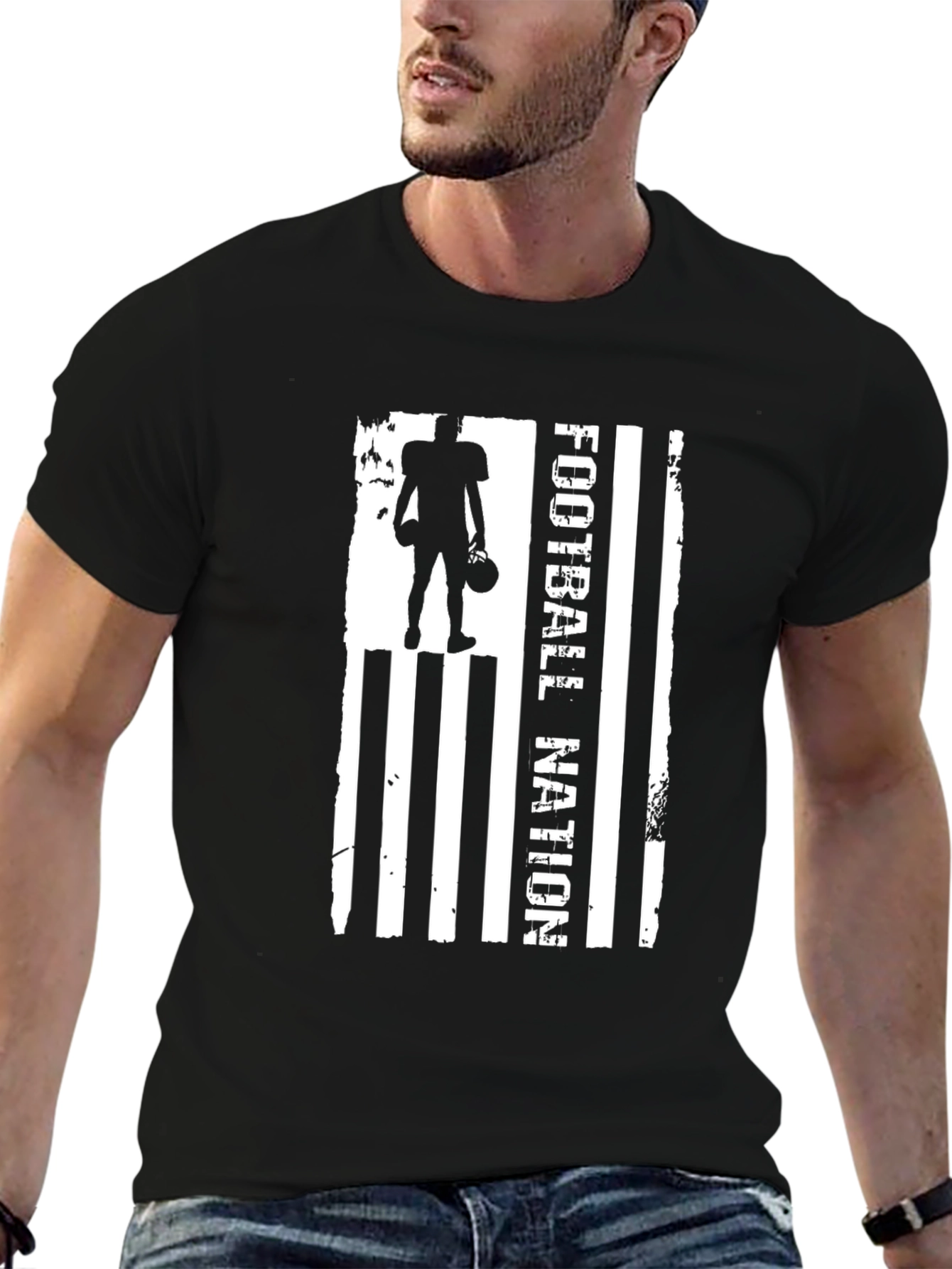 Football Nation Graphic T-Shirt