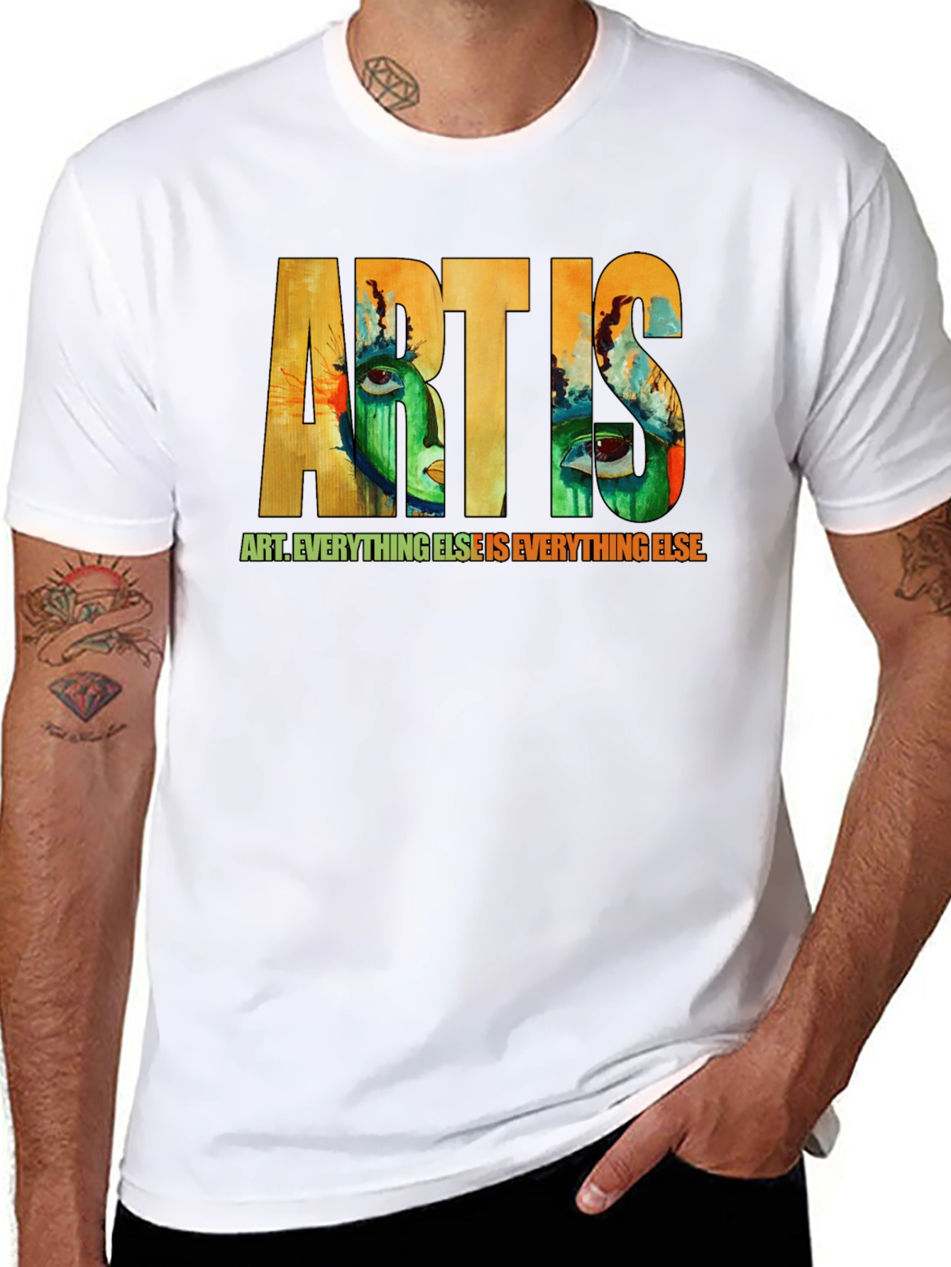 Abstract Art T-Shirt - Express Yourself
