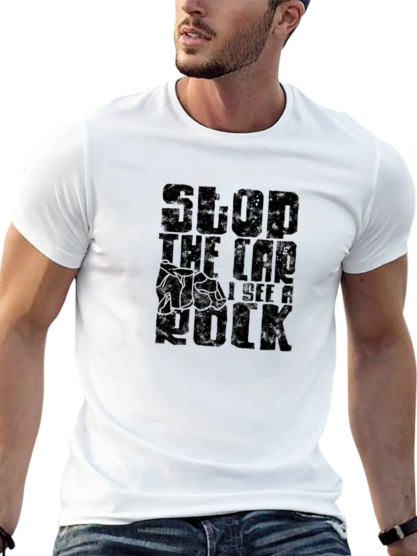 Stop The Car I See A Rock T-Shirt