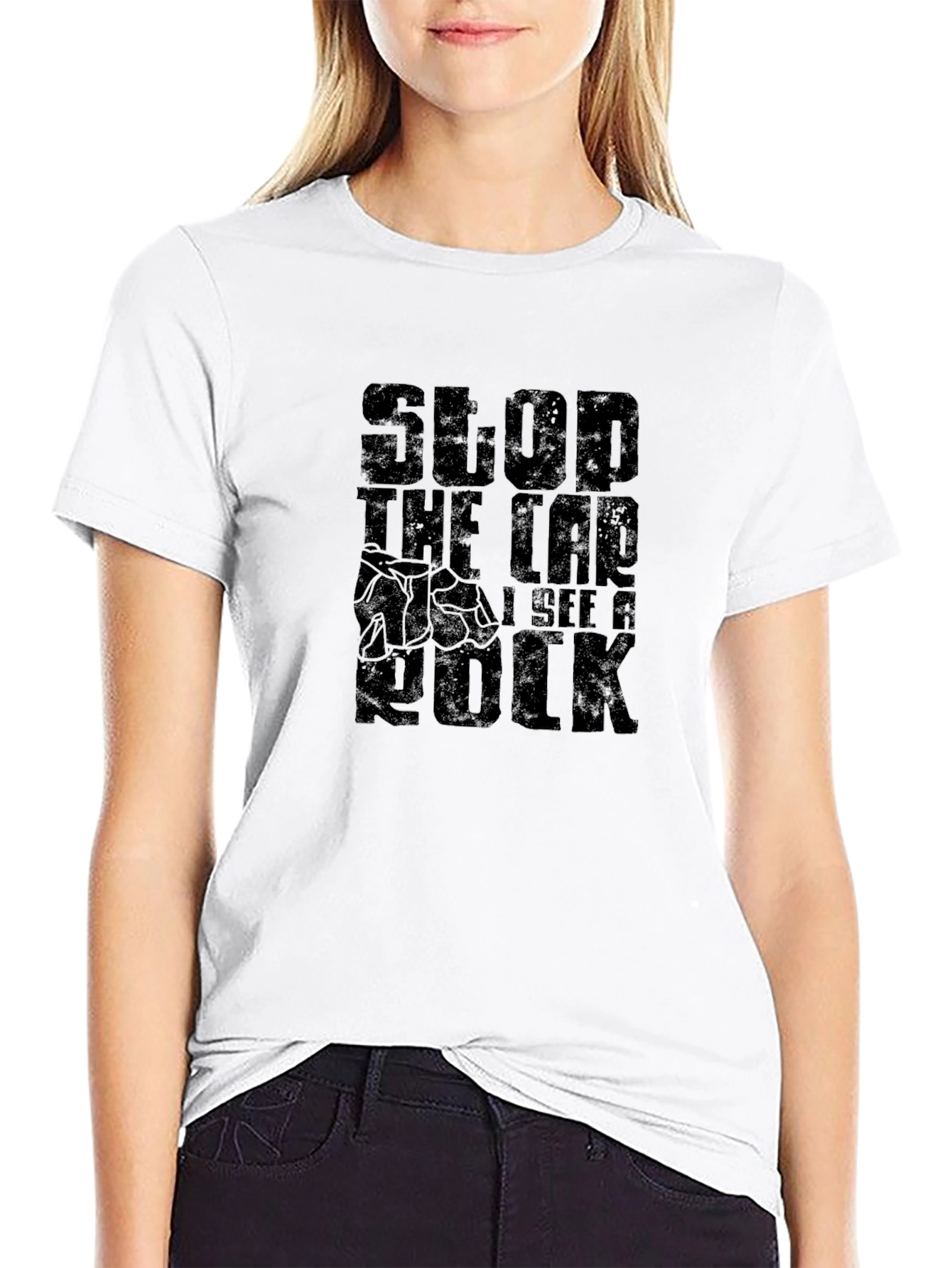Stop The Car I See A Rock T-Shirt