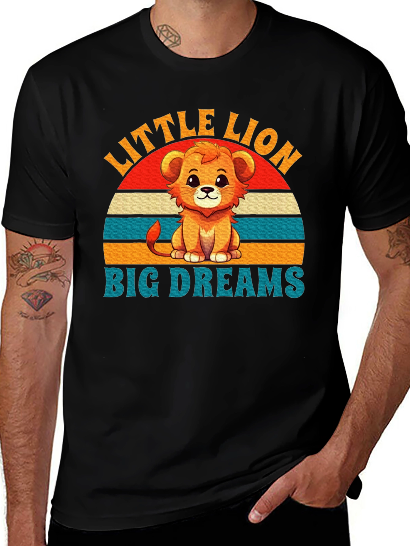 Little Lion Big Dreams Graphic Tee