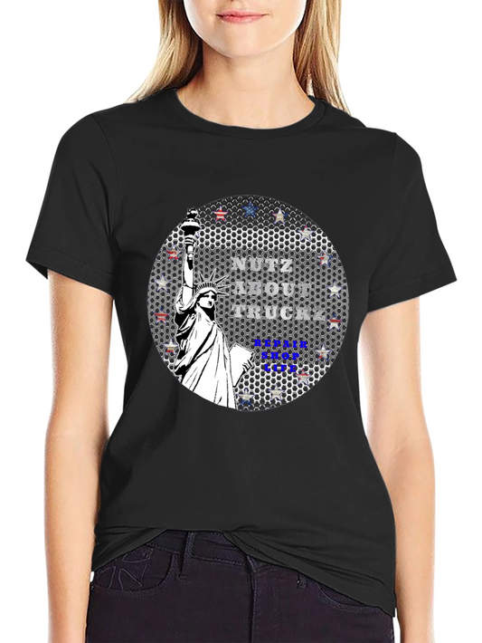 Statue of Liberty Nutz About Truck T-Shirt