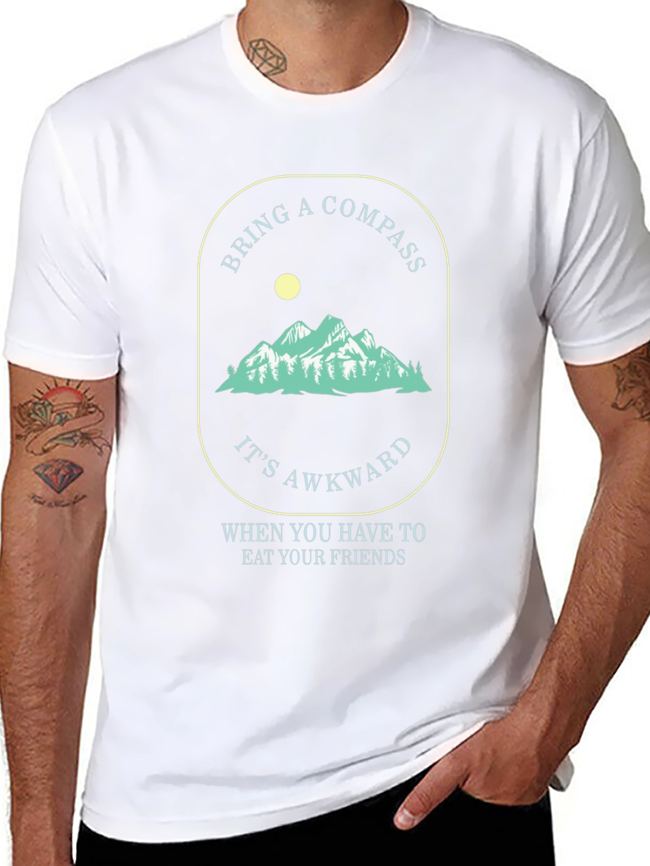 Bring a Compass T-Shirt - Adventure Graphic Tee