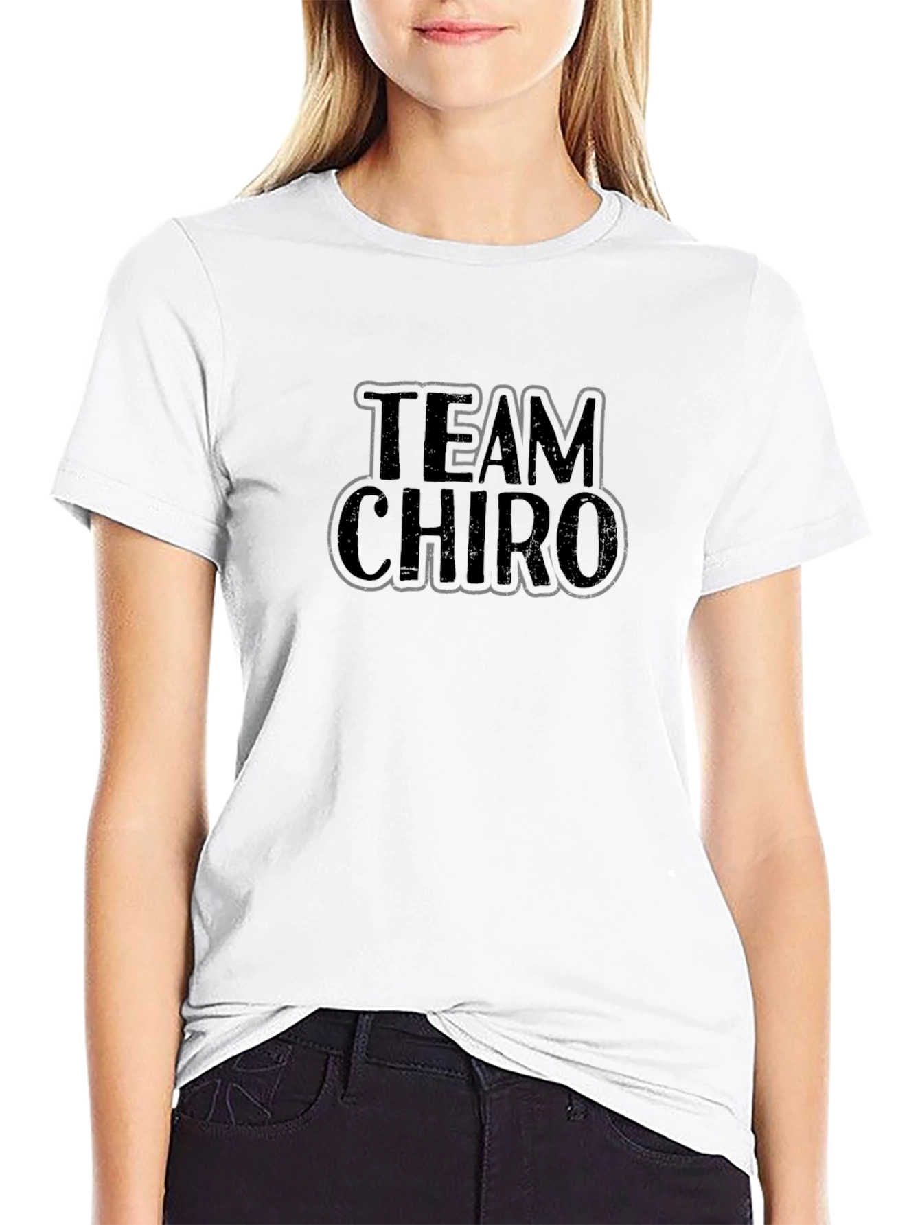 Team Chiro Black T-Shirt
