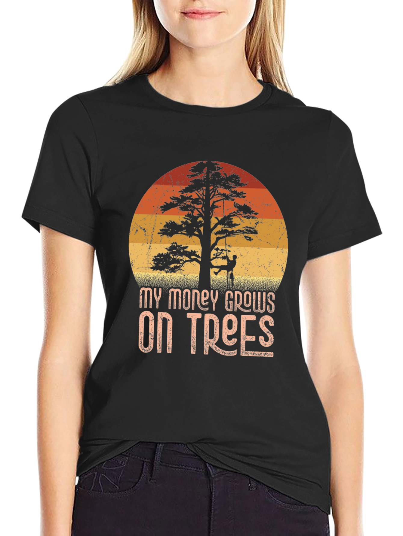 My Money Grows On Trees Arborist T-Shirt