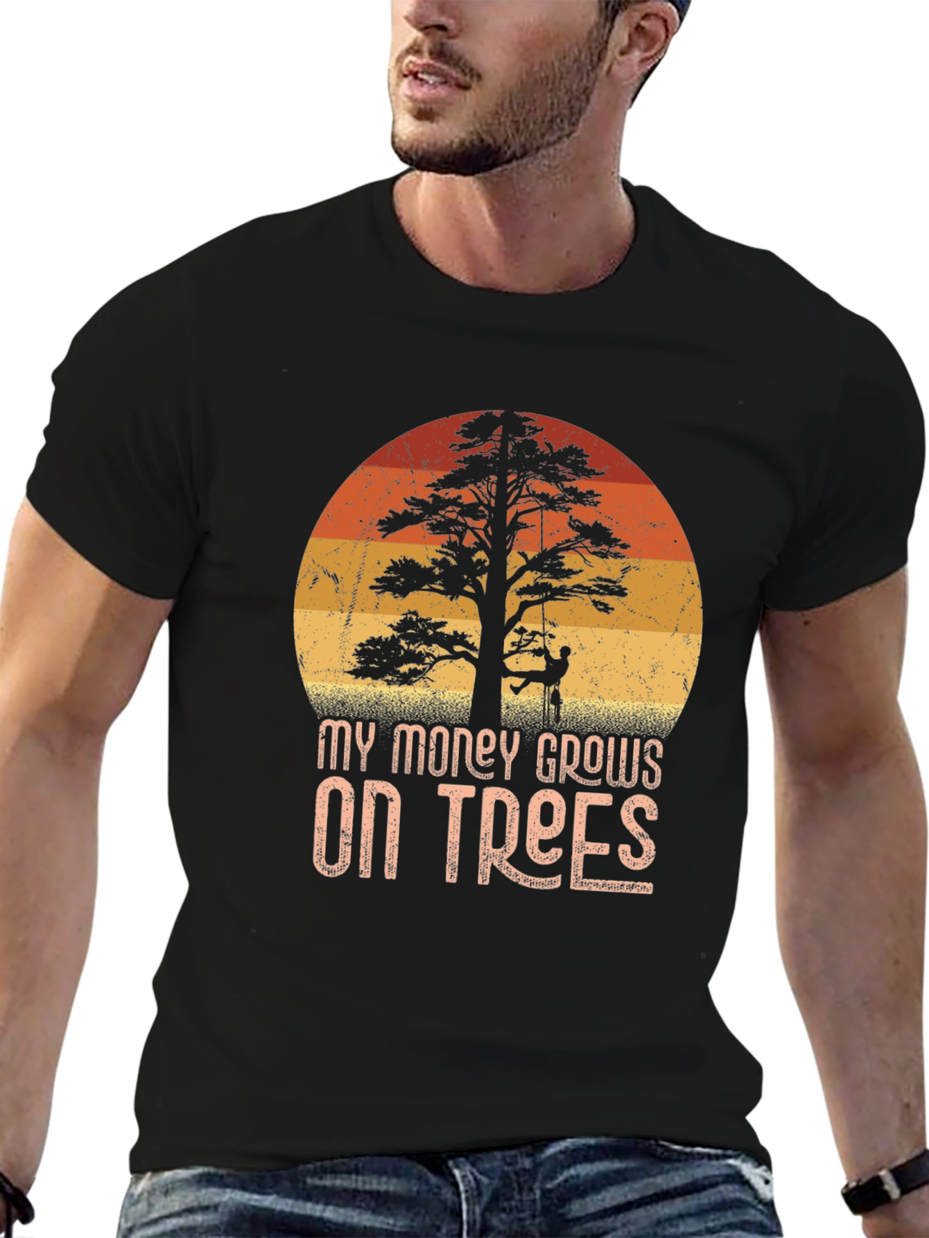 My Money Grows On Trees Arborist T-Shirt