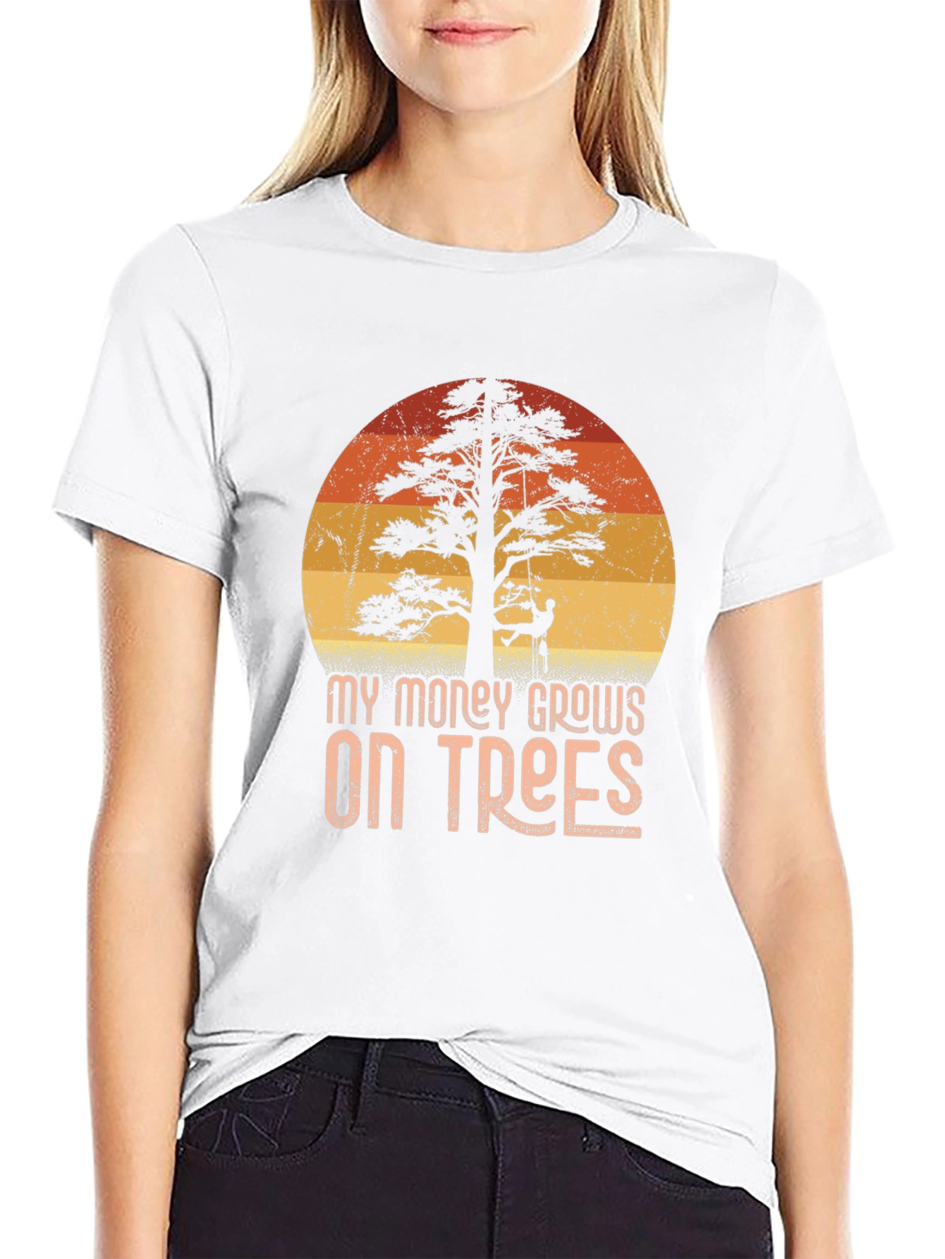 My Money Grows On Trees Arborist T-Shirt