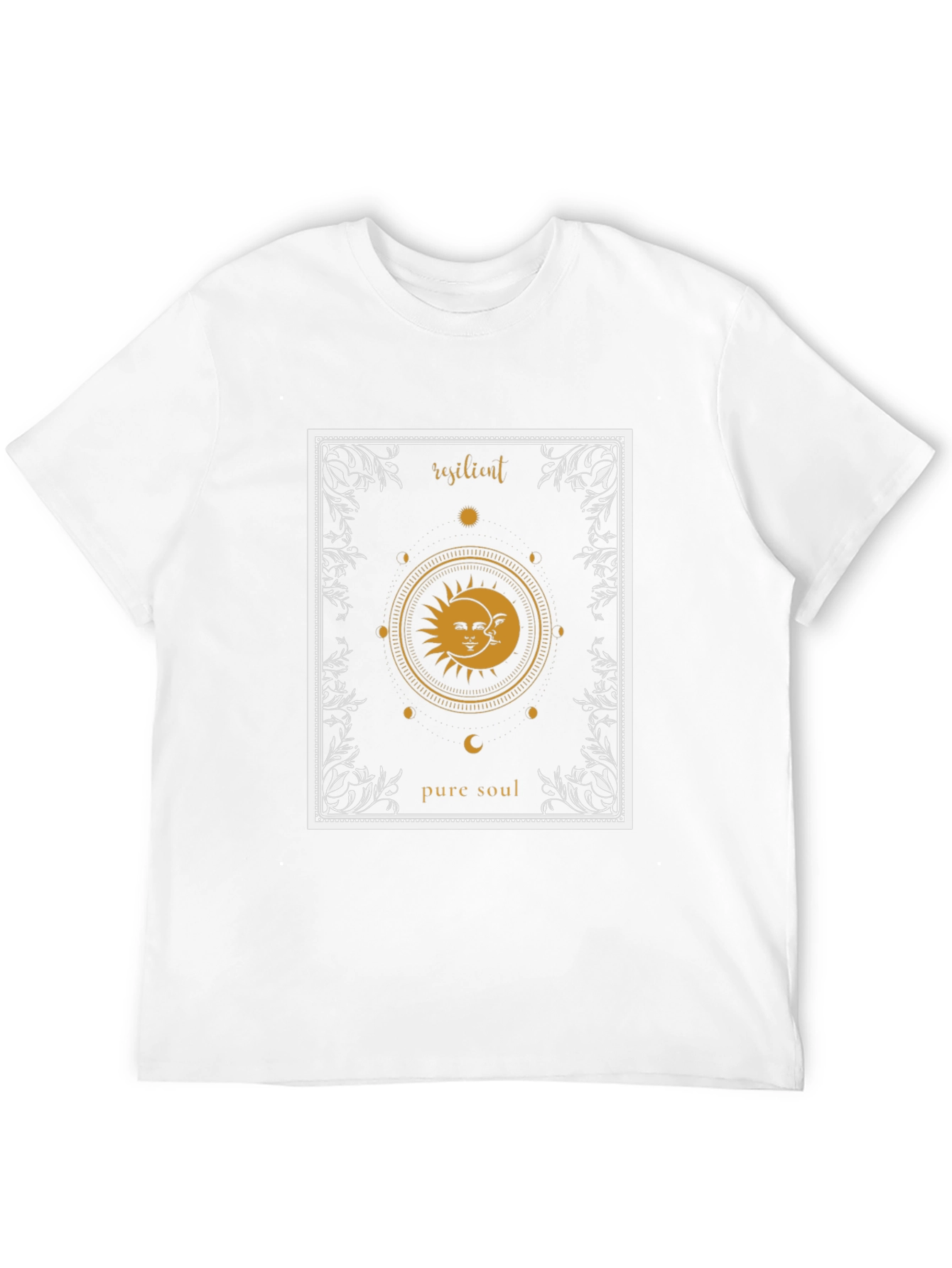 Resilient Pure Soul Graphic Tee - Unisex Black T-Shirt