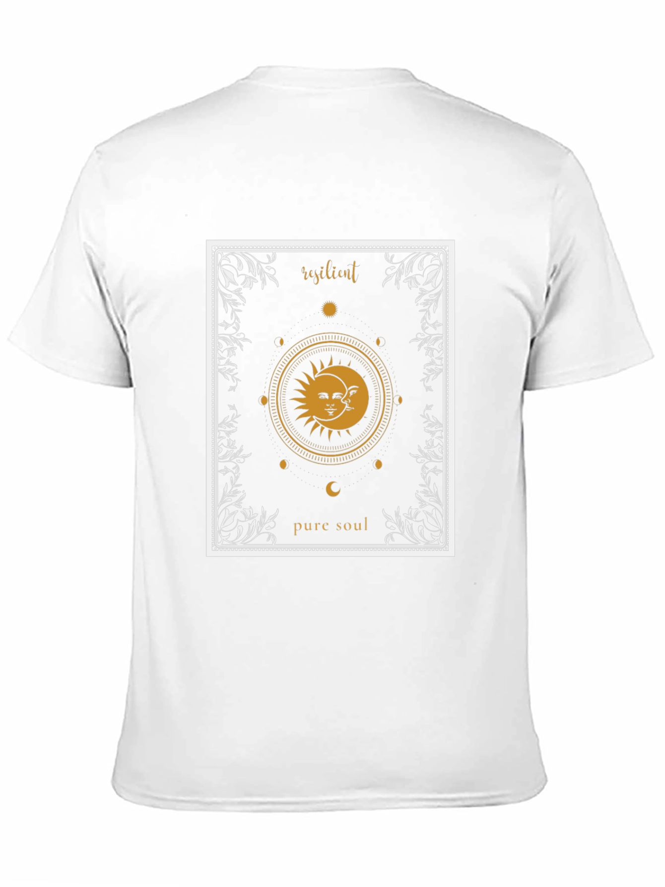 Resilient Pure Soul Graphic Tee - Unisex Black T-Shirt