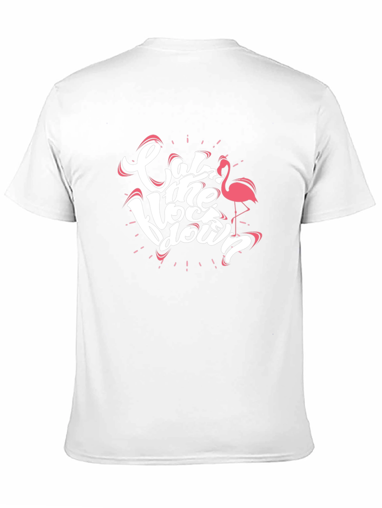 Eat the Lockdown Flamingo Graphic T-Shirt