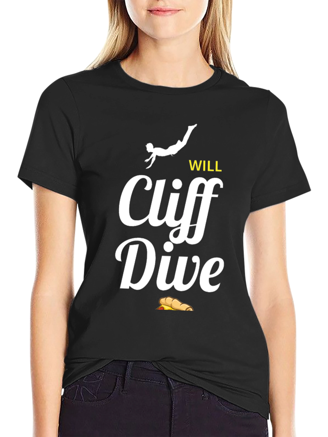 Cliff Dive T-Shirt - Funny Diving Tee
