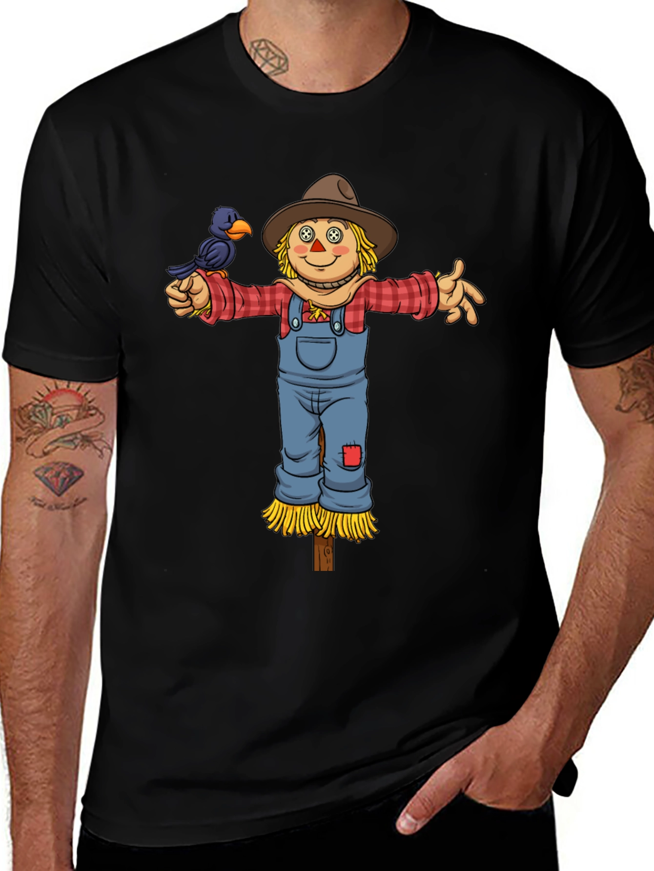 Scarecrow T-Shirt - Fun Graphic Tee