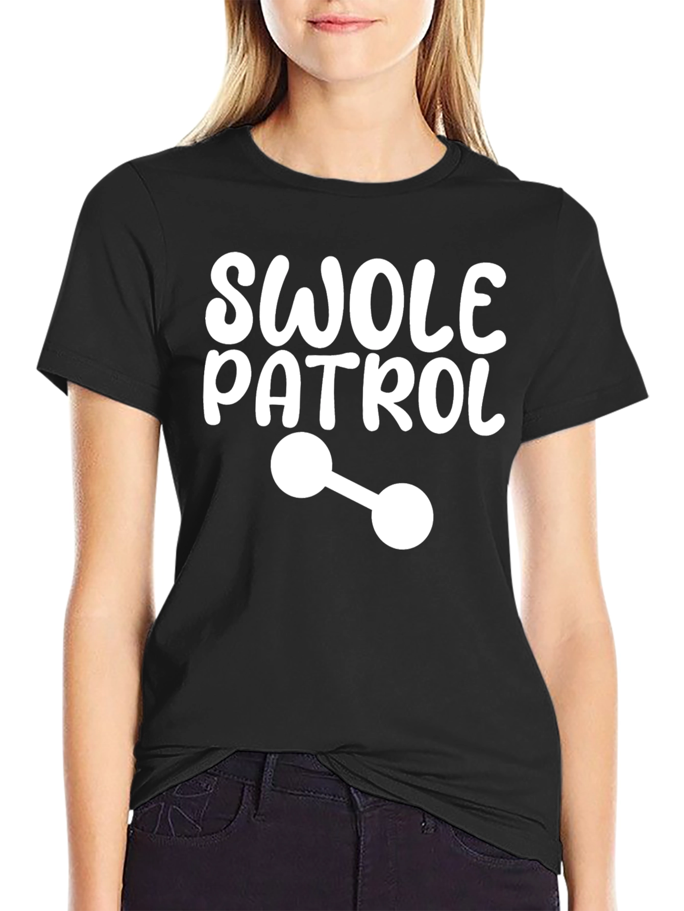 Swole Patrol T-Shirt: Fitness Gym Workout Apparel
