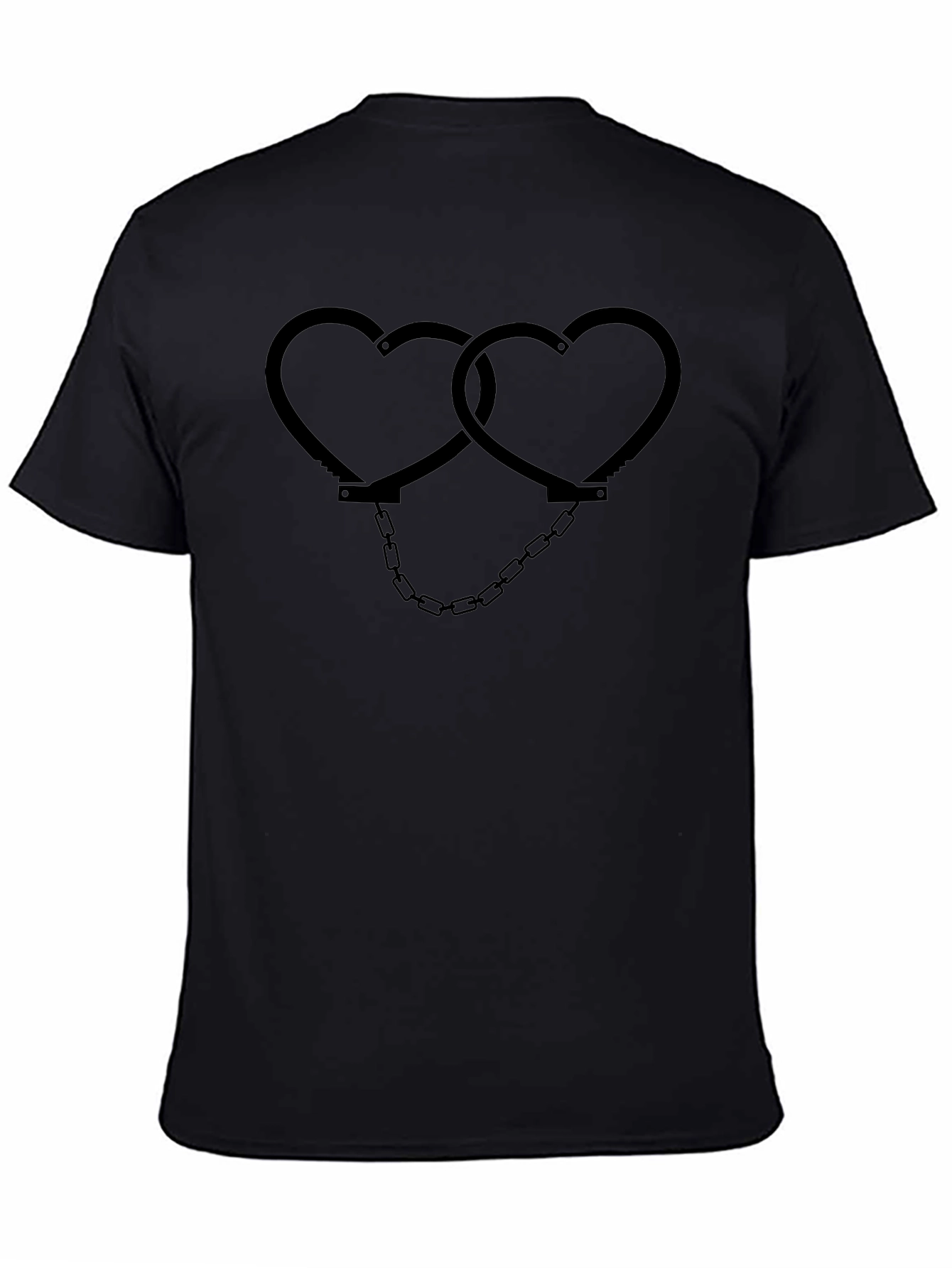 Heart Handcuff Graphic T-Shirt