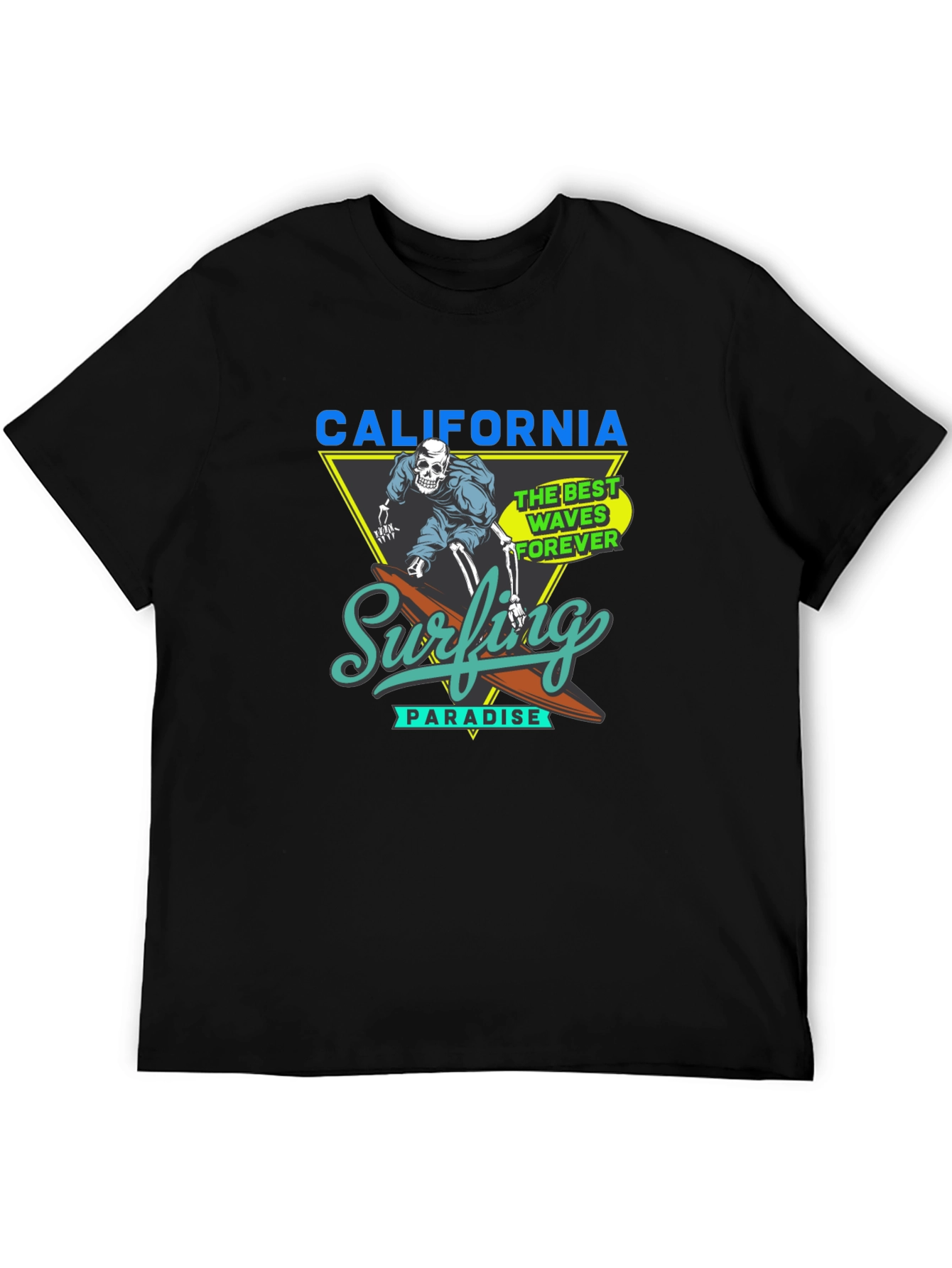 California Surfing Paradise Graphic Tee