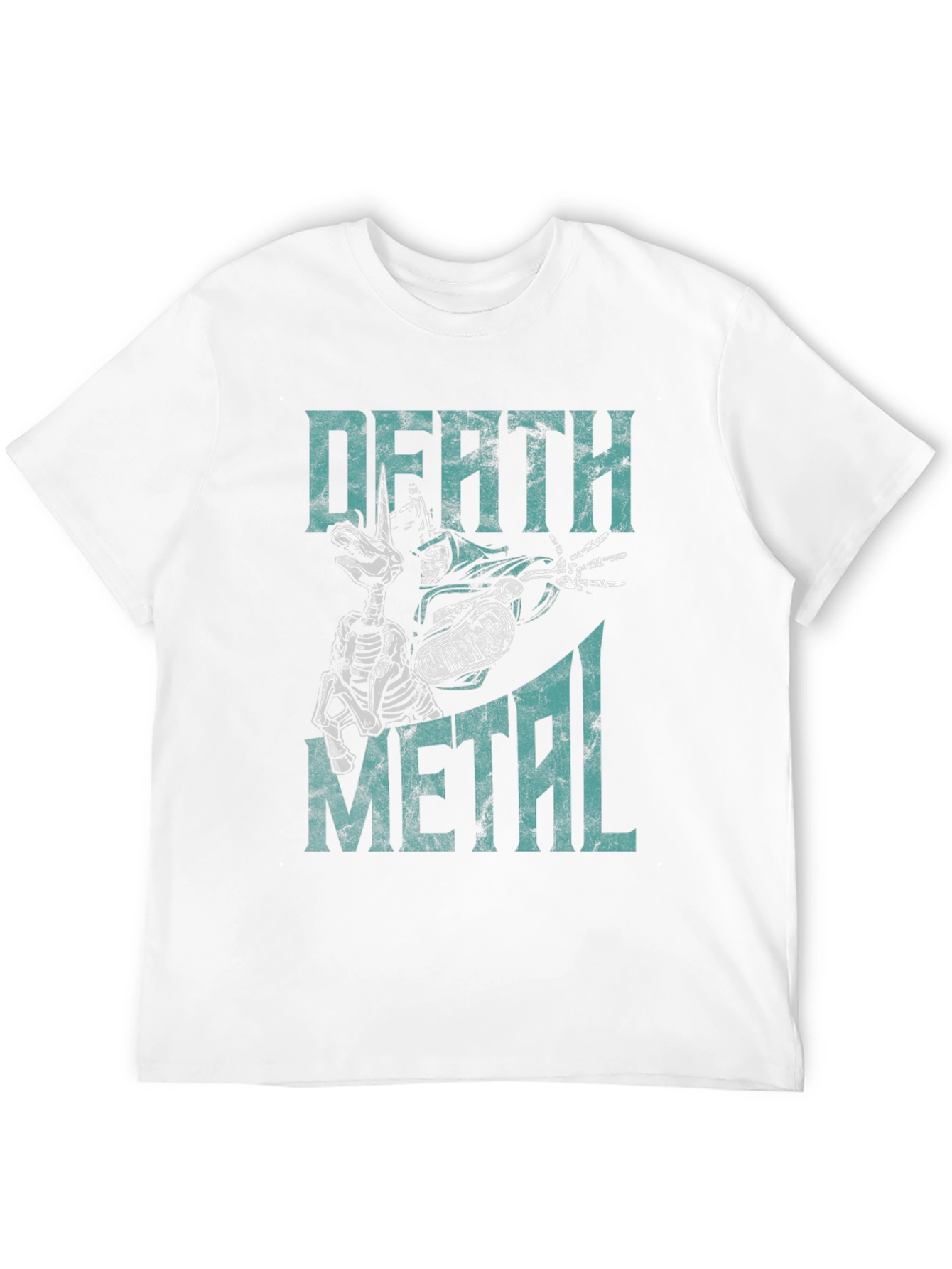 Death Metal Graphic T-Shirt - Mens Black Tee
