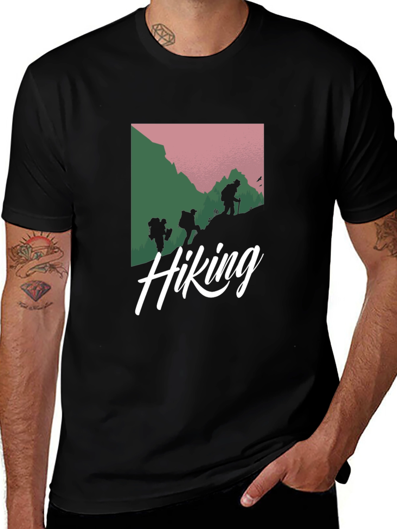 Hiking Adventure Graphic T-Shirt
