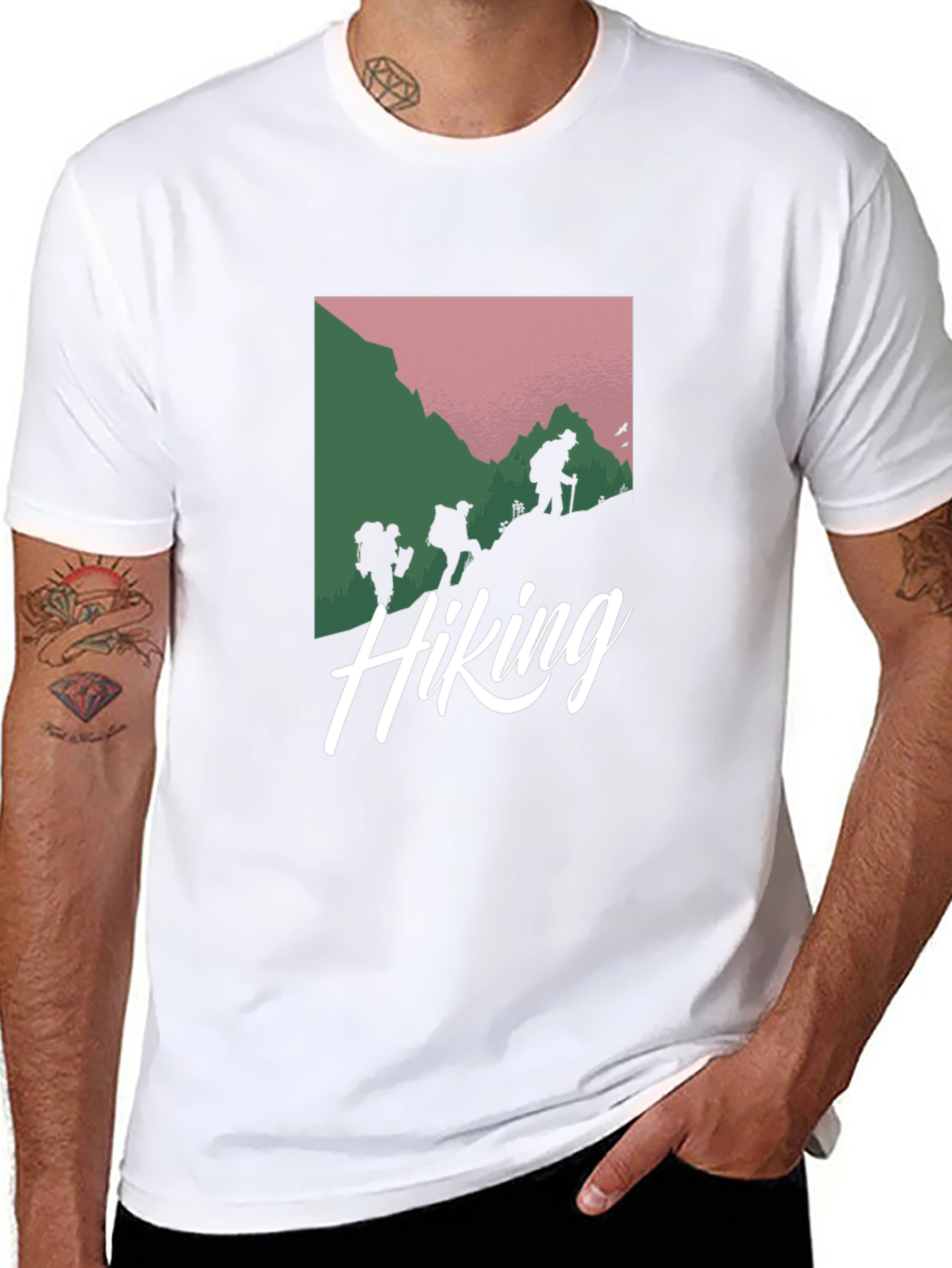 Hiking Adventure Graphic T-Shirt