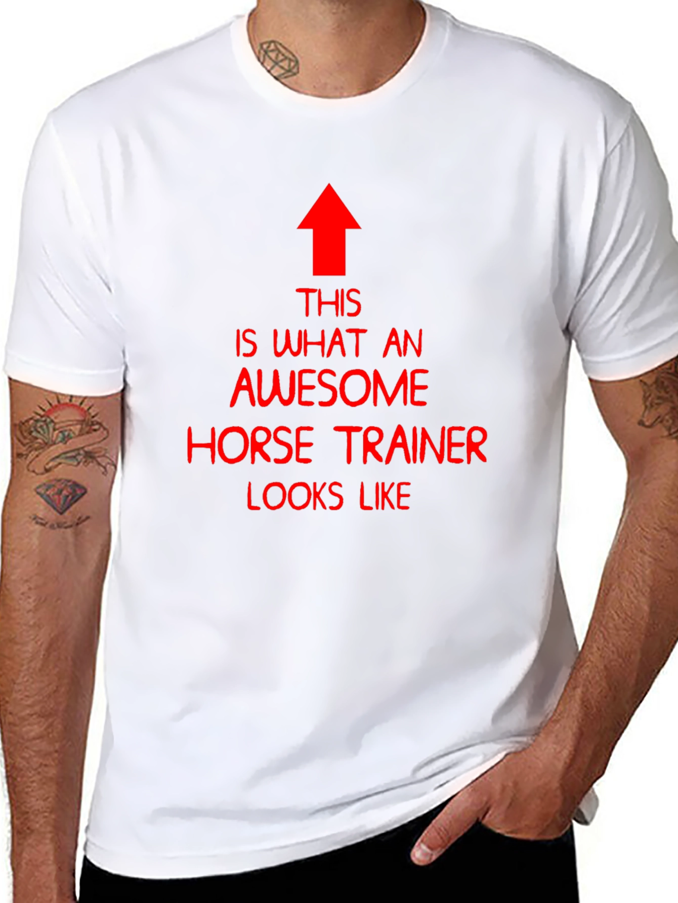 Awesome Horse Trainer T-Shirt - Unique Gift