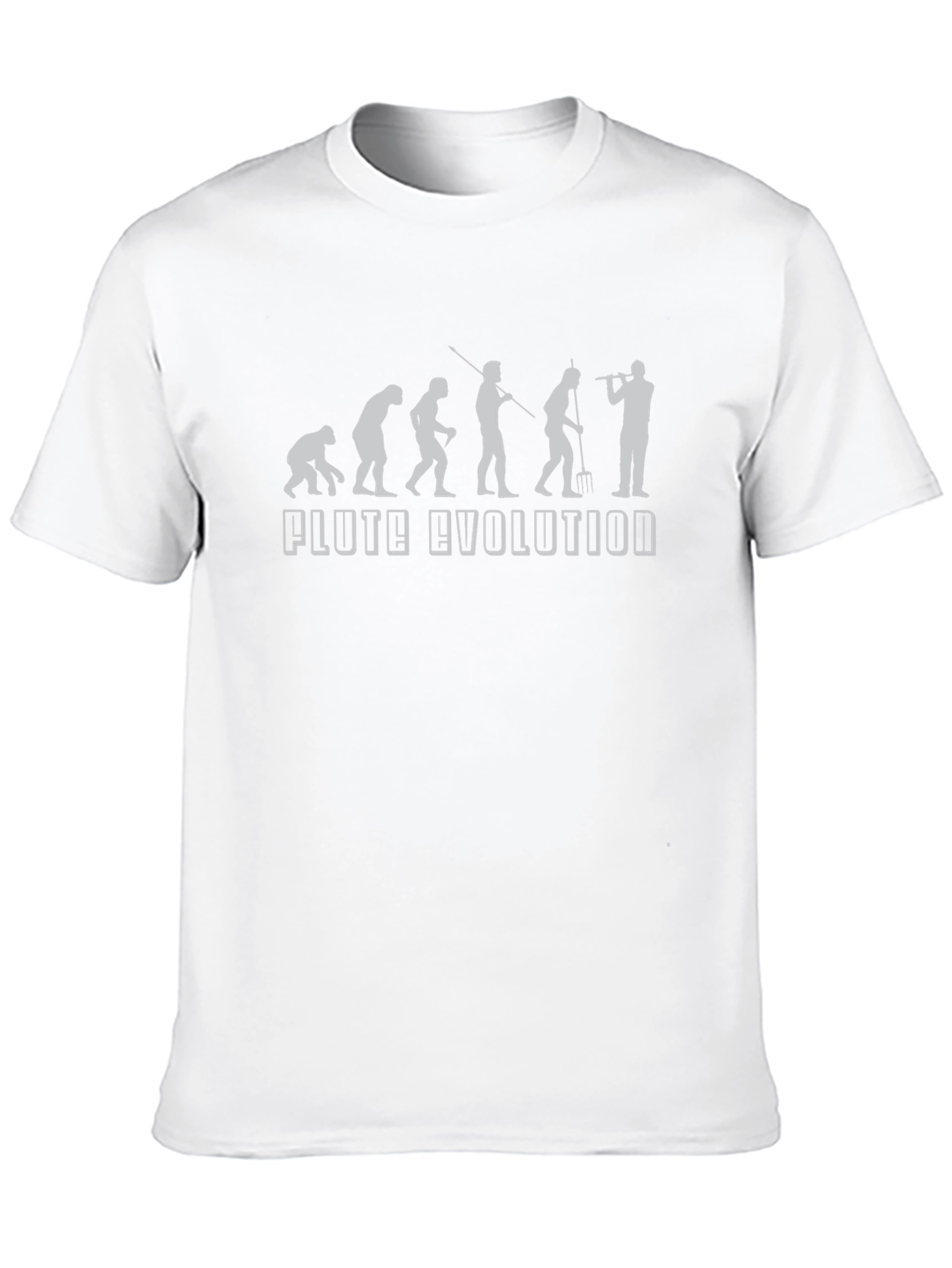 Flute Evolution Black Graphic T-Shirt