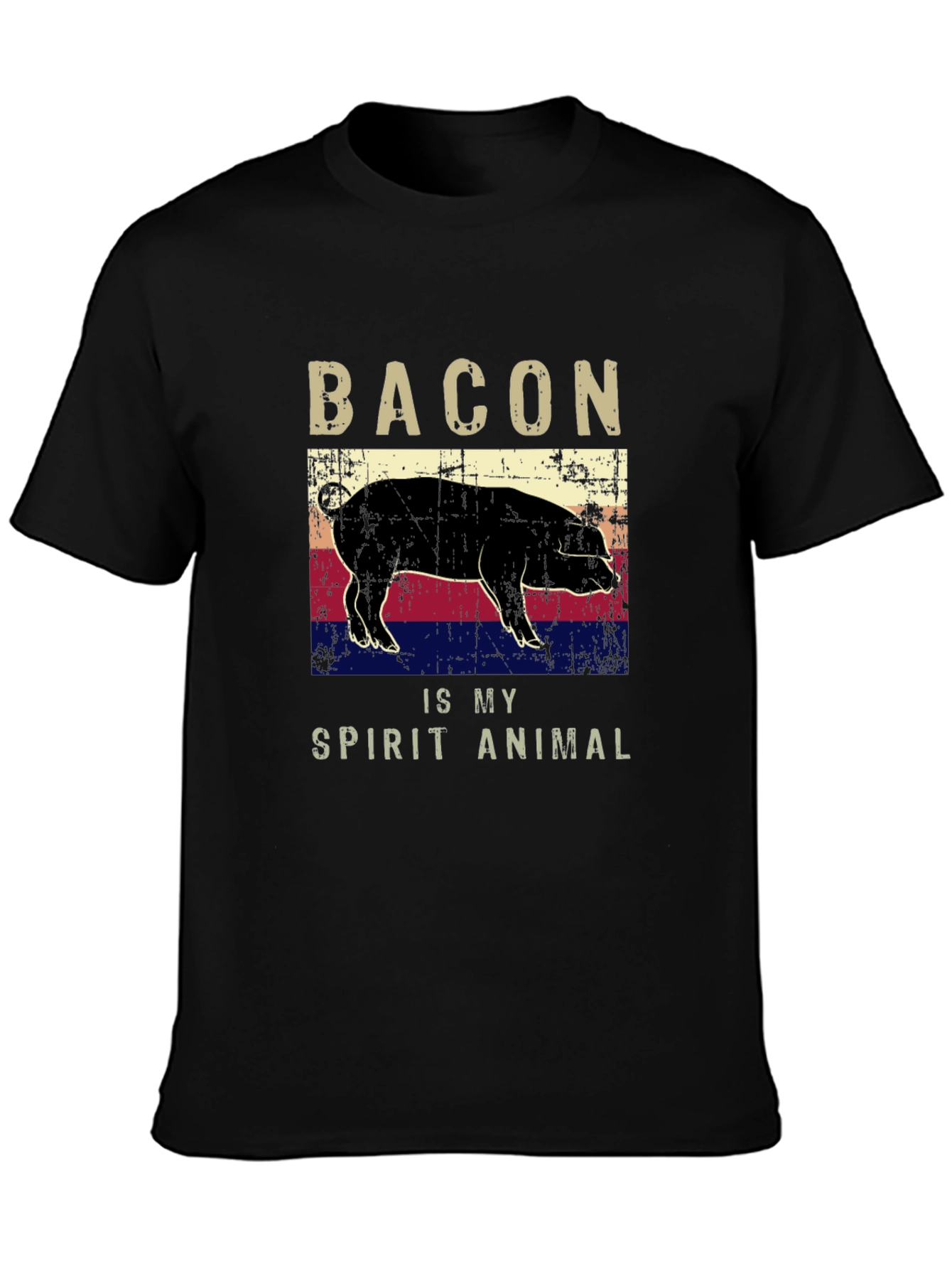 Bacon Is My Spirit Animal Graphic Tee