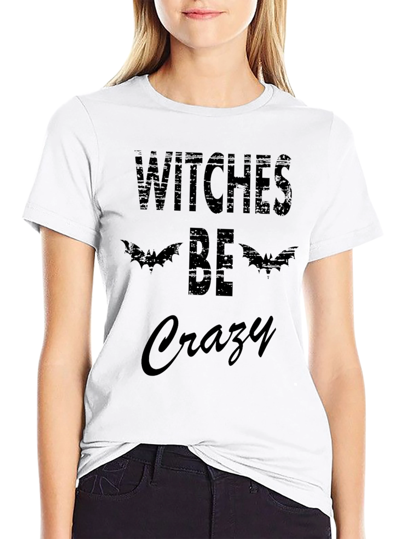 Witches Be Crazy Halloween Graphic Tee