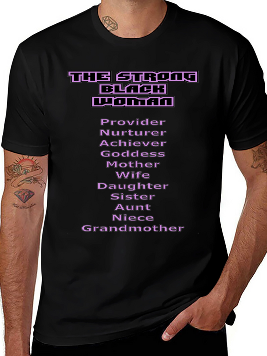 Empowered Black Woman T-Shirt: Strength & Heritage