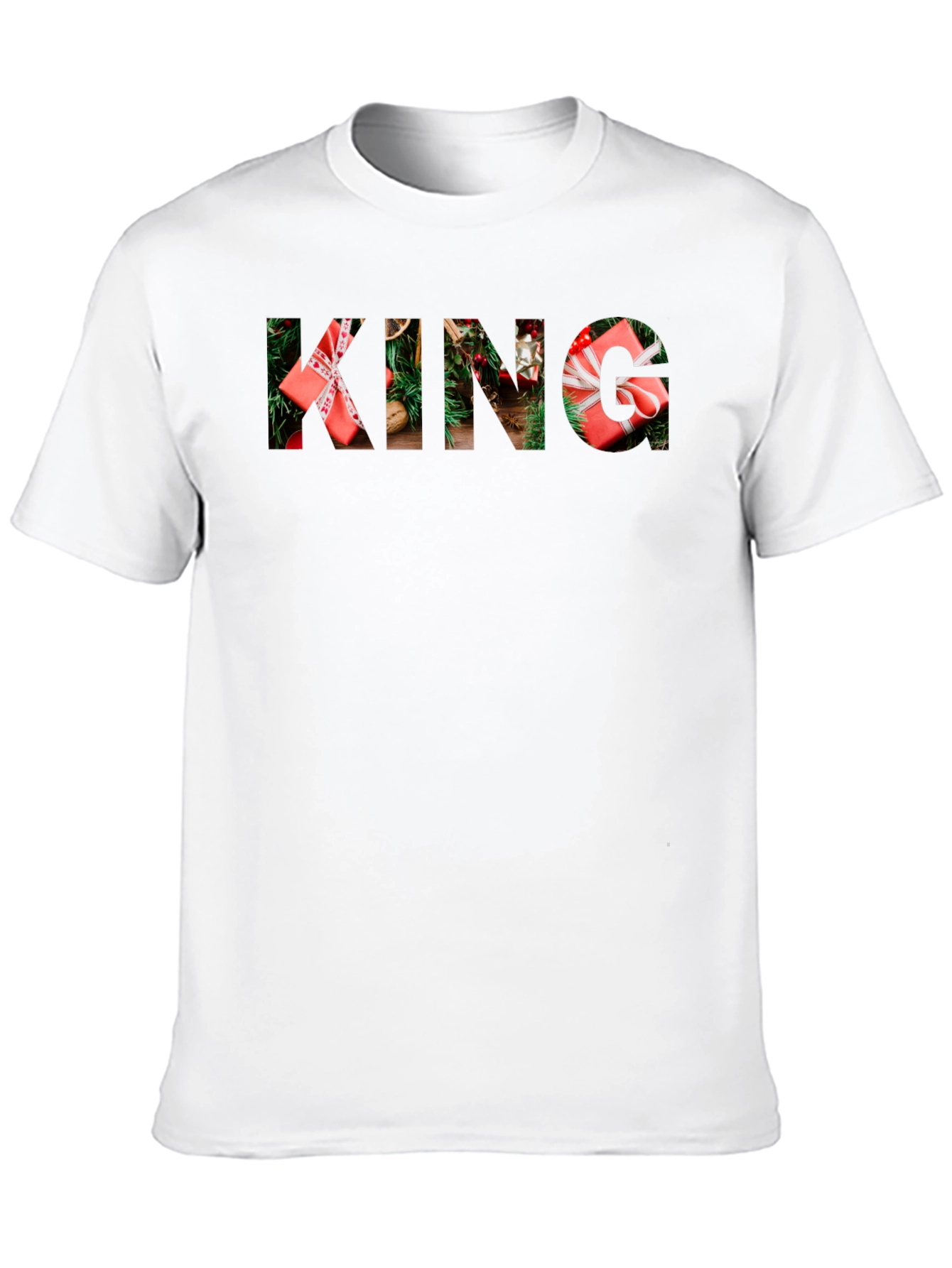 Christmas King T-Shirt Festive Holiday Apparel
