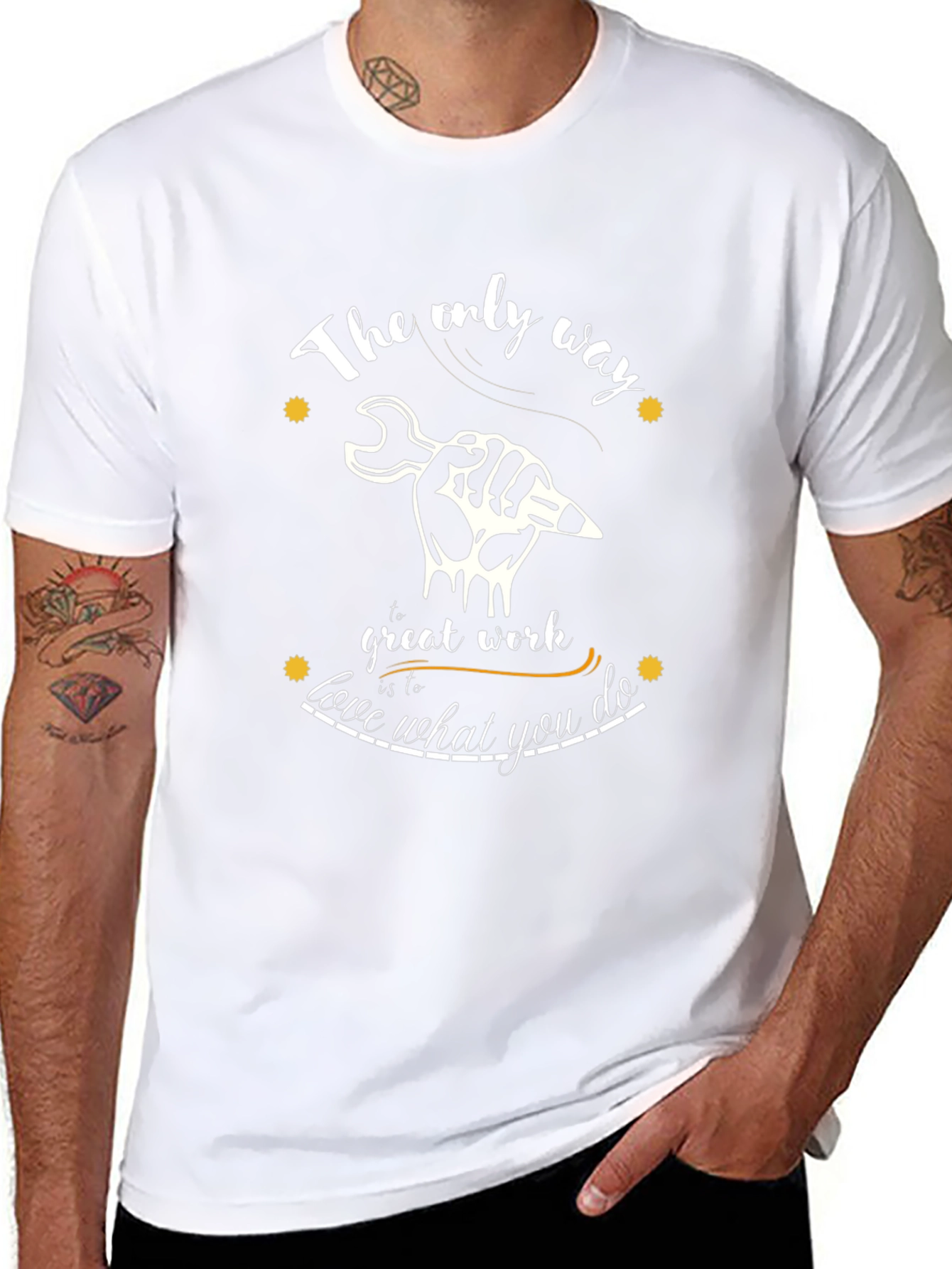 Motivational Mechanic Graphic T-Shirt