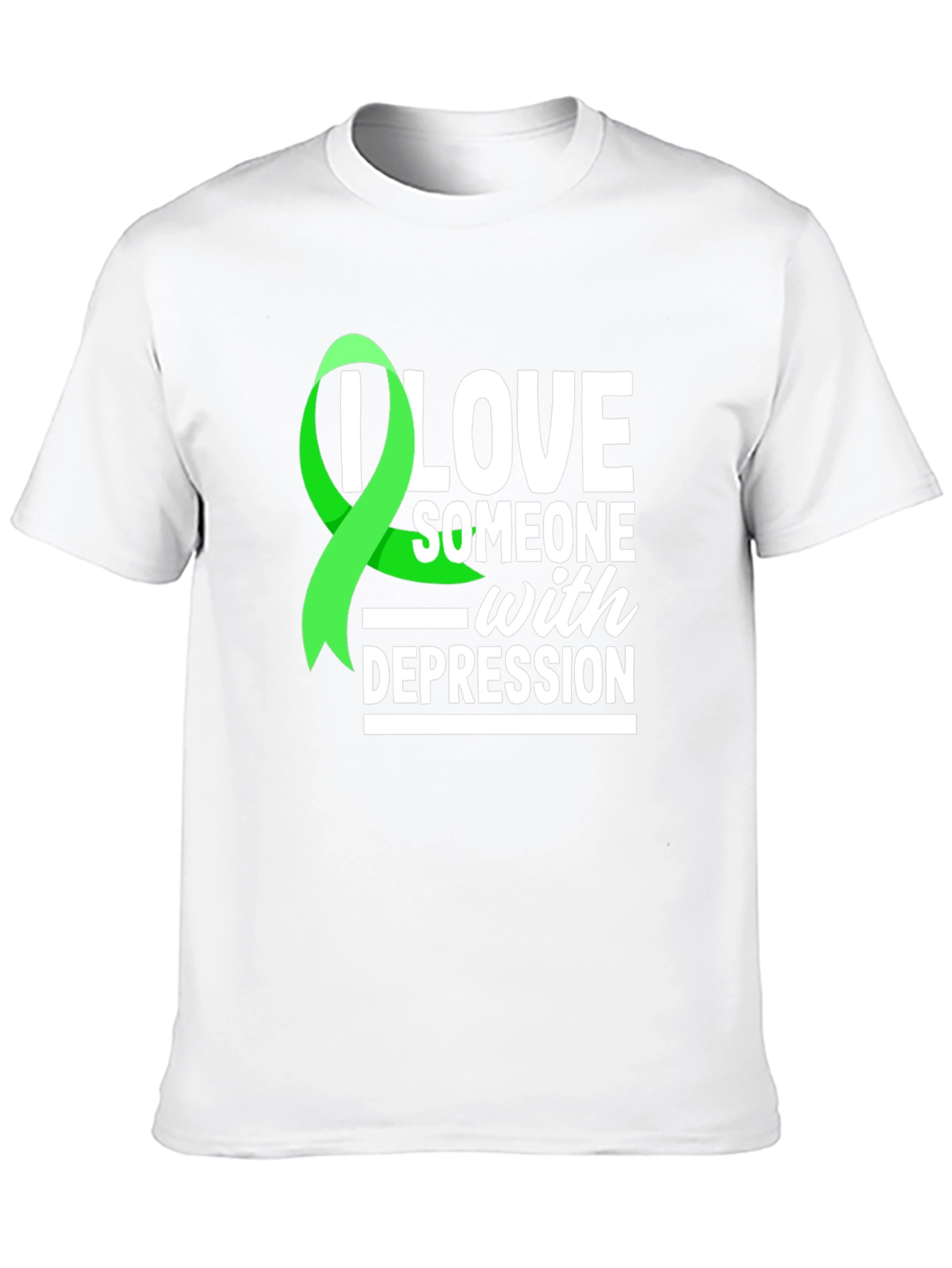 I Love Someone With Depression Awareness T-Shirt