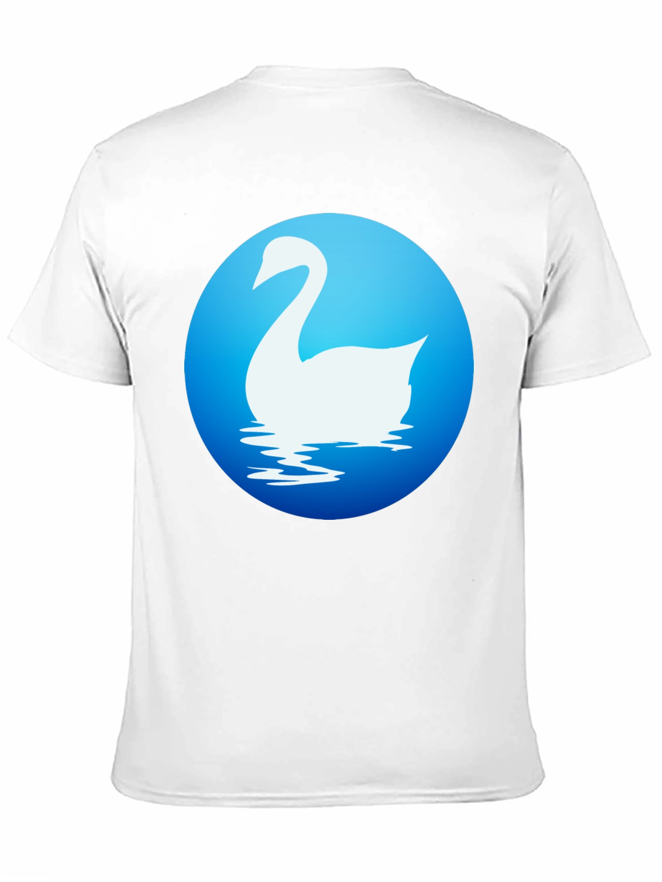Swan Graphic Tee - Elegant Bird Design Shirt