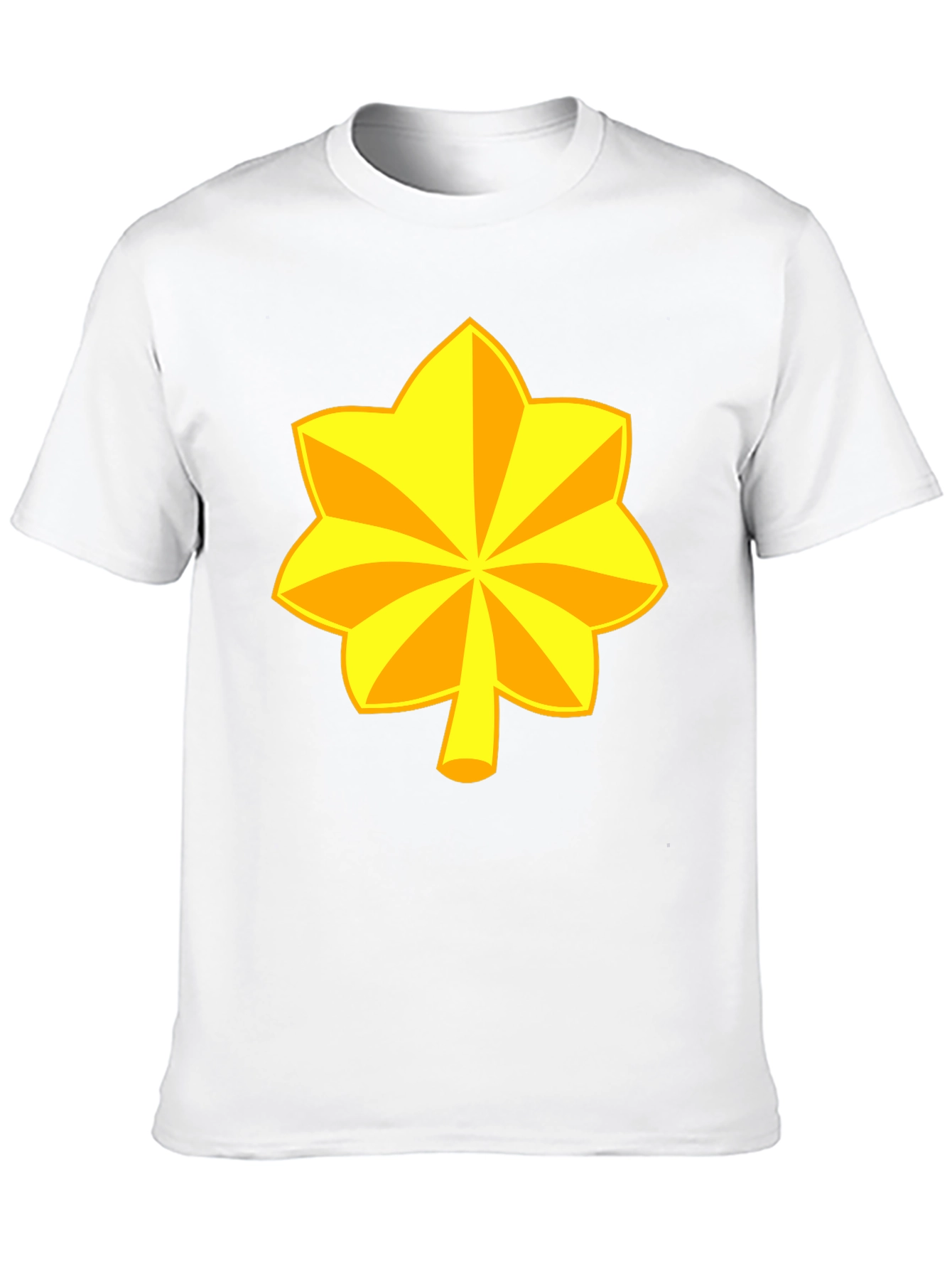 Gold Leaf Graphic Tee - Stylish & Unique