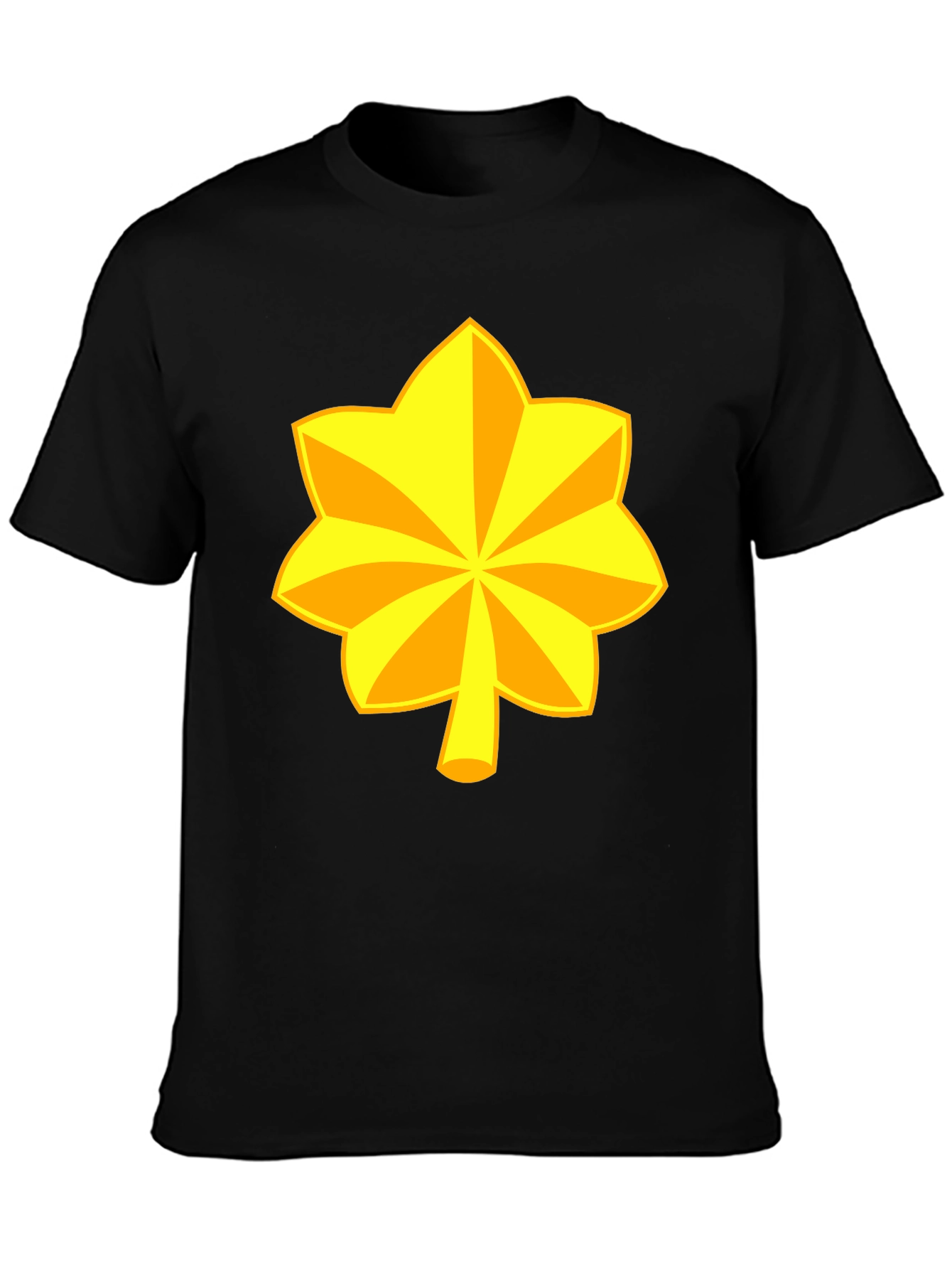 Gold Leaf Graphic Tee - Stylish & Unique