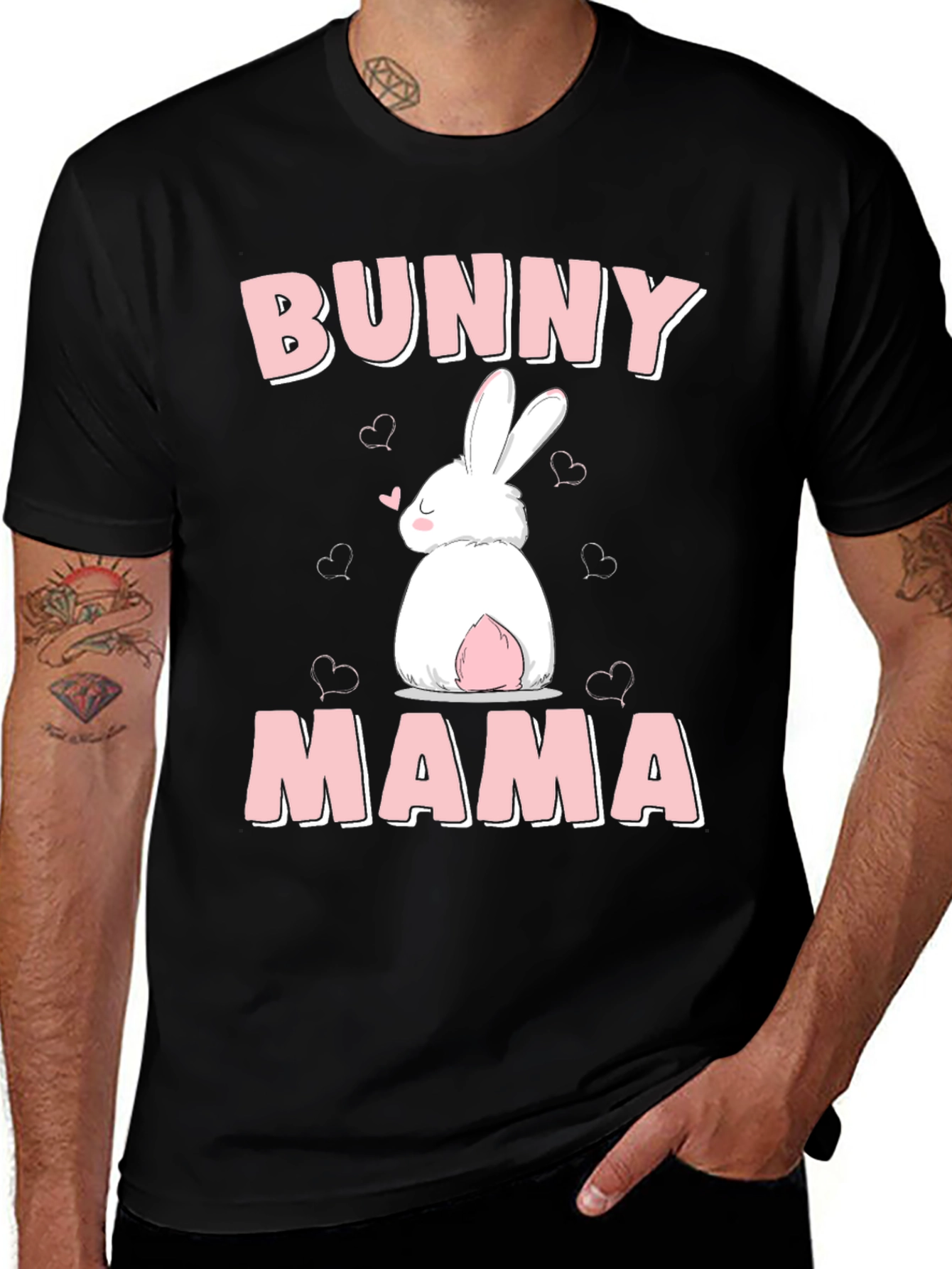 Bunny Mama T-Shirt - Easter Gift for Moms