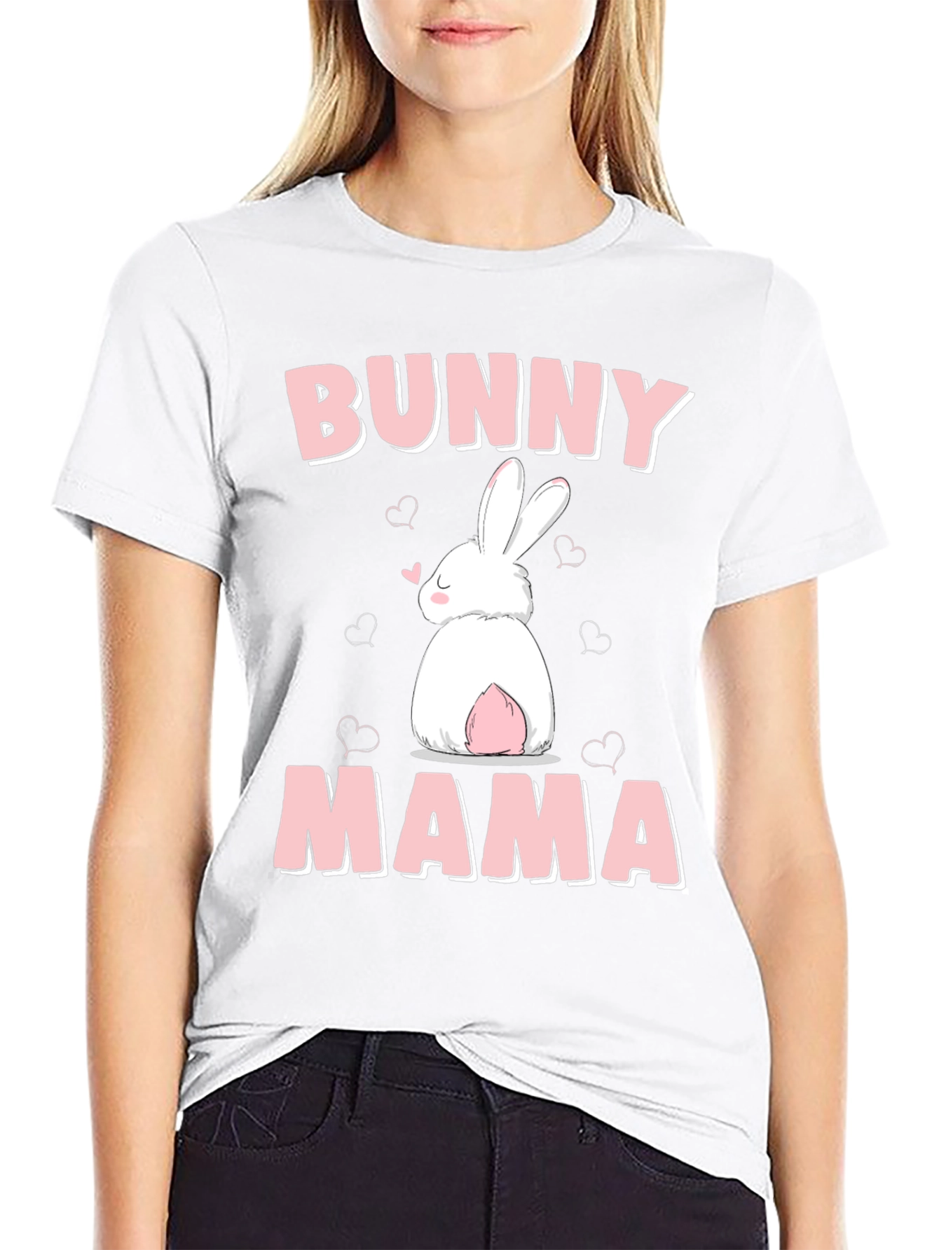Bunny Mama T-Shirt - Easter Gift for Moms