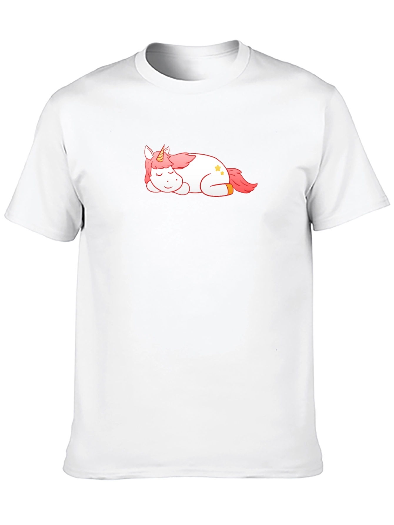 Sleeping Unicorn Graphic T-Shirt