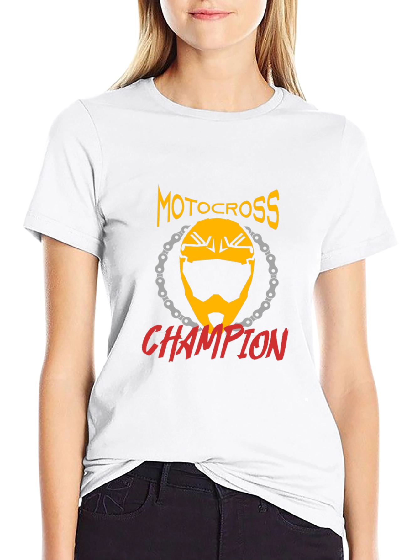 Motocross Champion Graphic T-Shirt