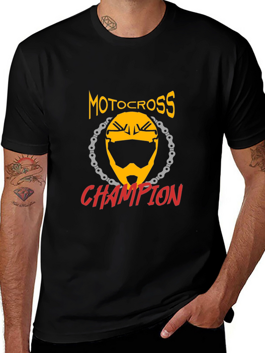 Motocross Champion Graphic T-Shirt