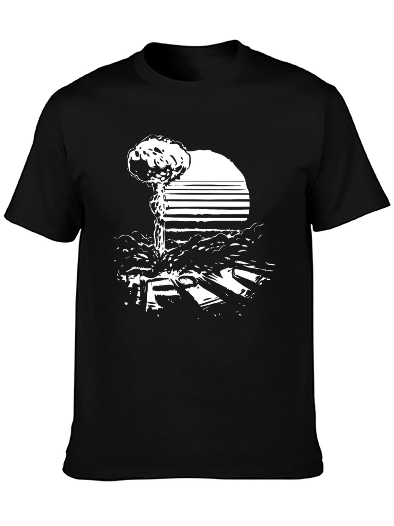 Atomic Sunset Graphic T-Shirt