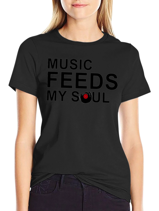 Music Feeds My Soul Graphic Tee
