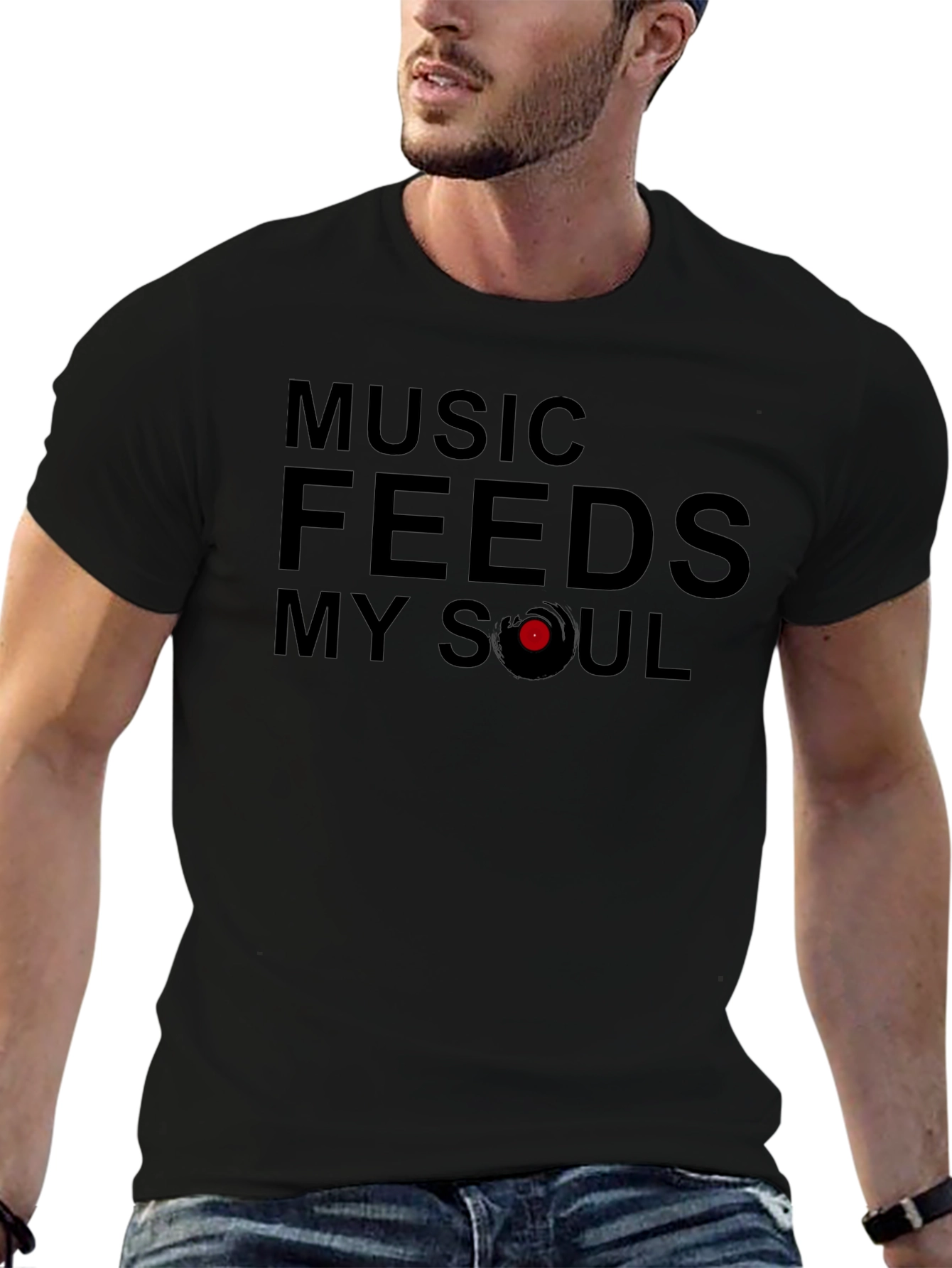 Music Feeds My Soul Graphic Tee