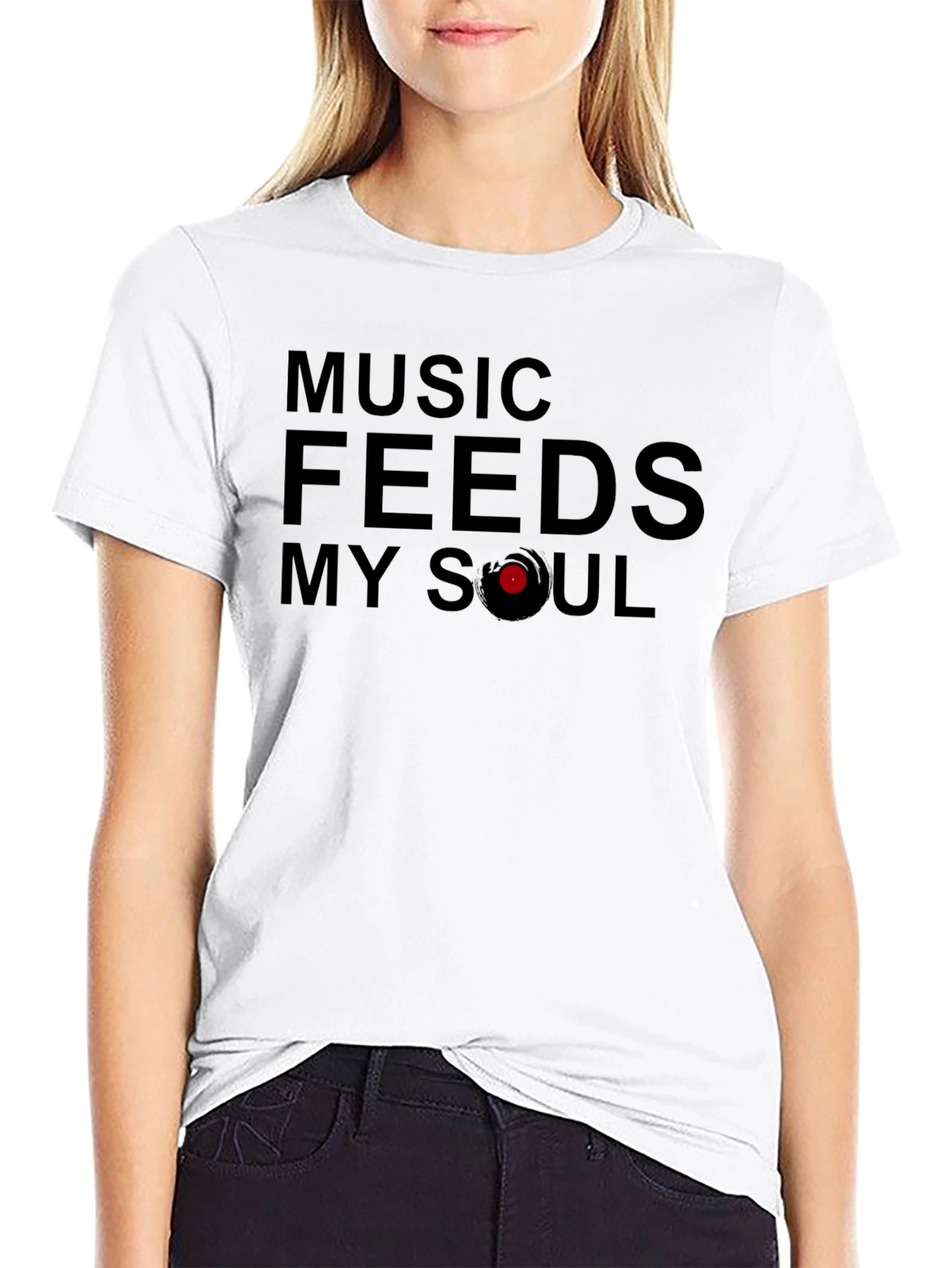 Music Feeds My Soul Graphic Tee