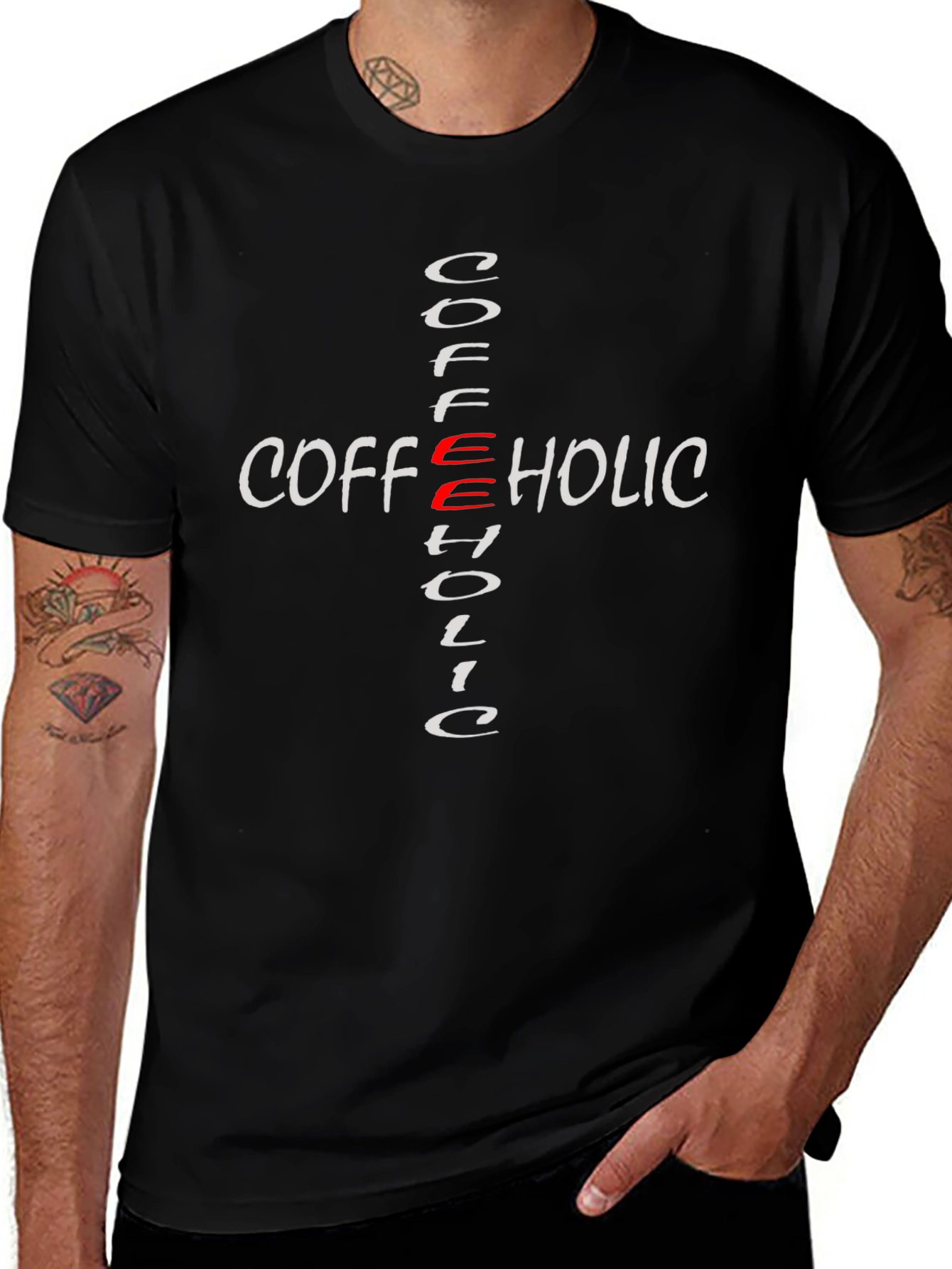Coffeeholic Graphic T-Shirt