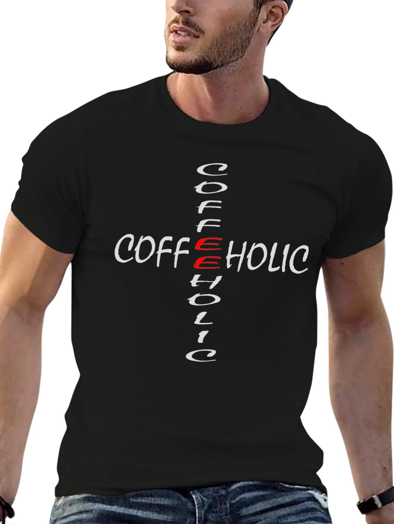 Coffeeholic Graphic T-Shirt