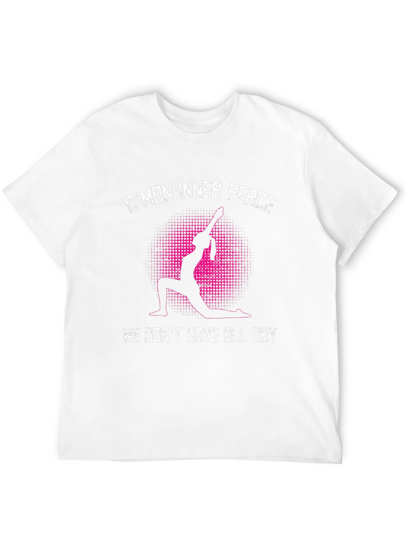 Yoga Inner Peace Black T-Shirt