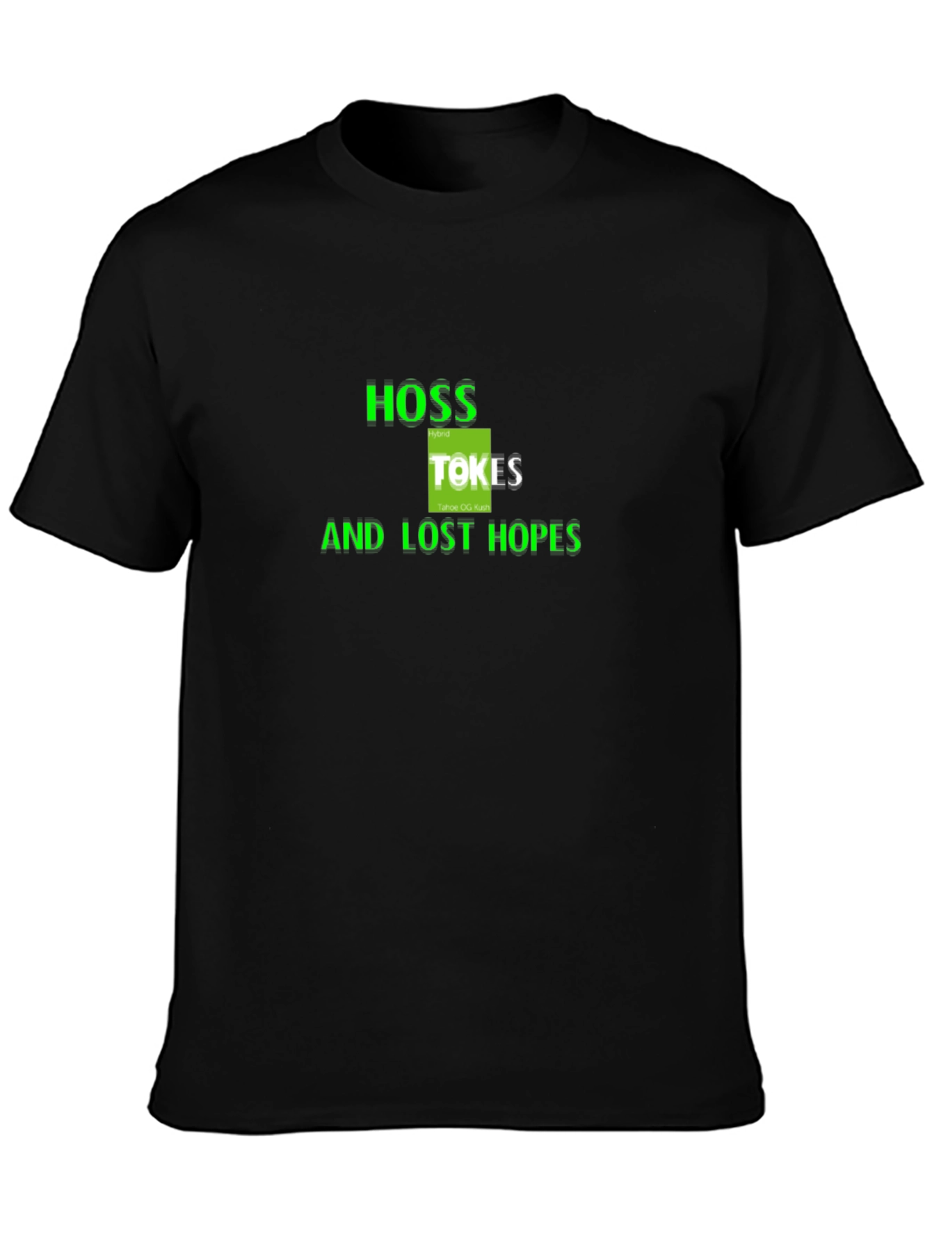 HOSS Tokes Black Graphic T-Shirt
